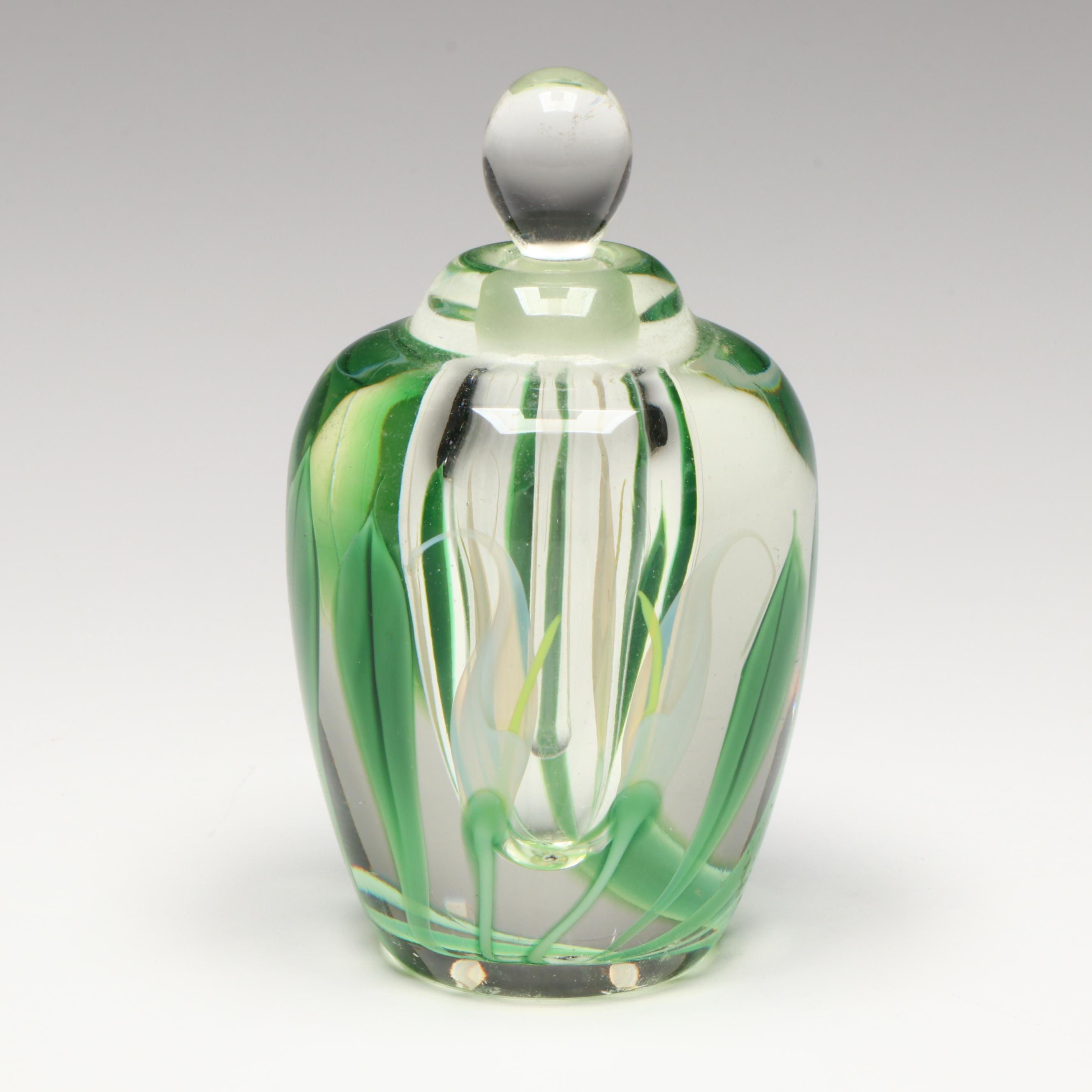 Scott Beyers for Orient & Flume Art Glass Perfume Bottle