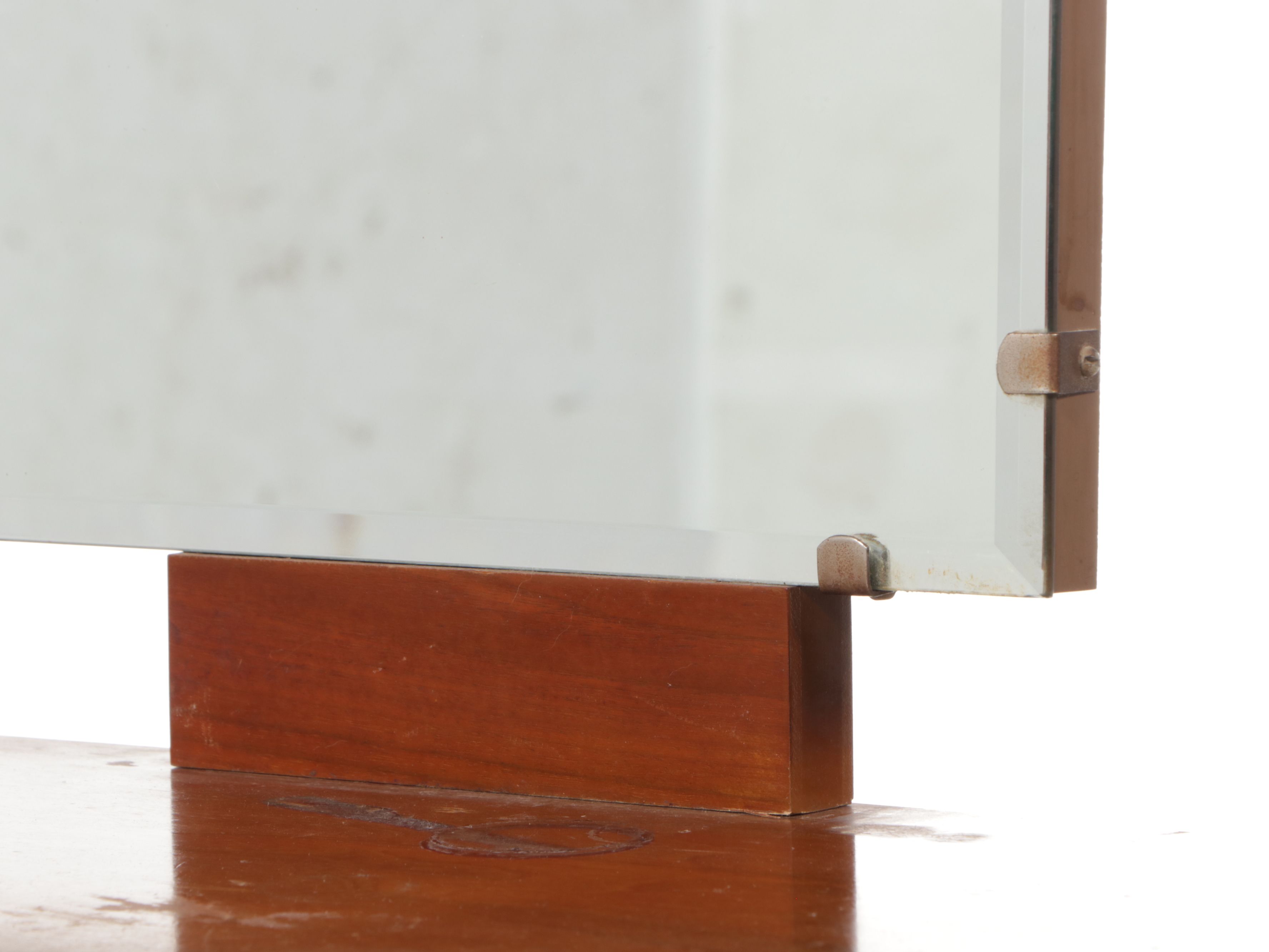 Mid Century Modern Mahogany Nightstand, Dresser and Tall Chest