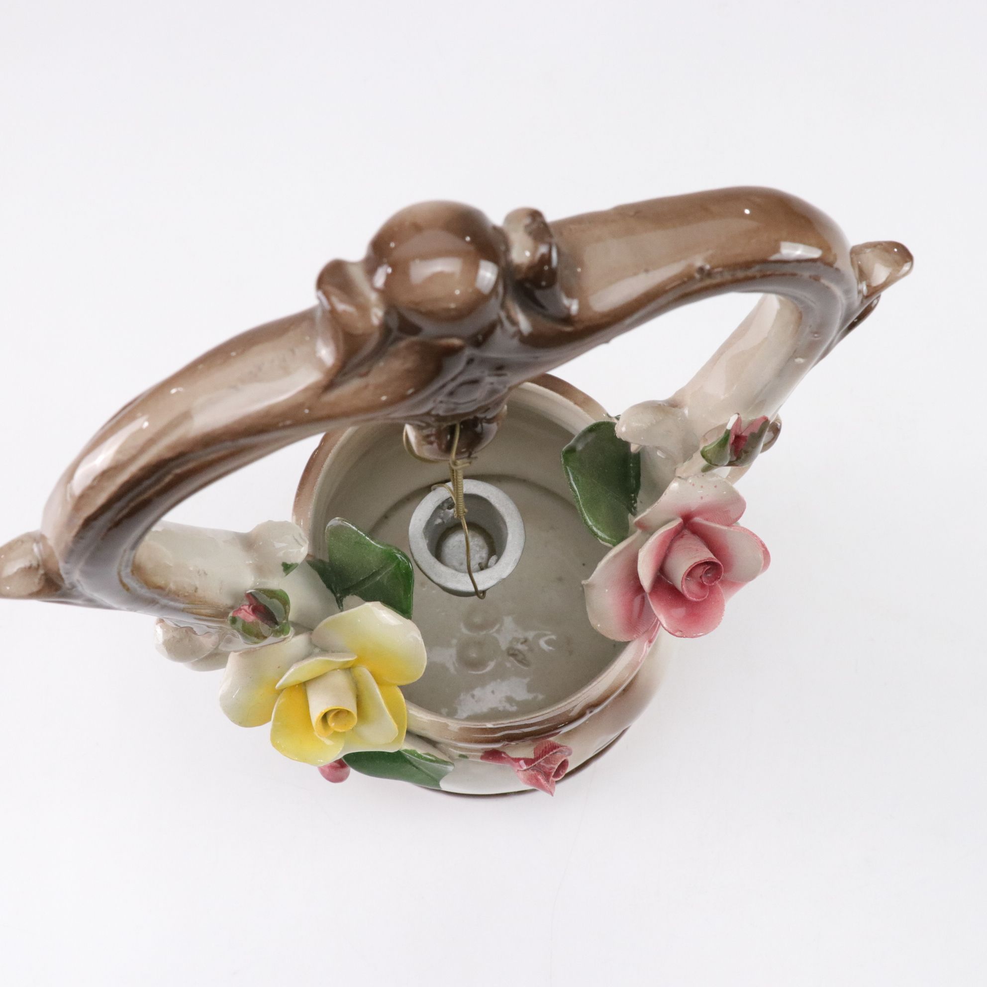 Capodimonte Wishing Well Baskets with Hanging Buckets