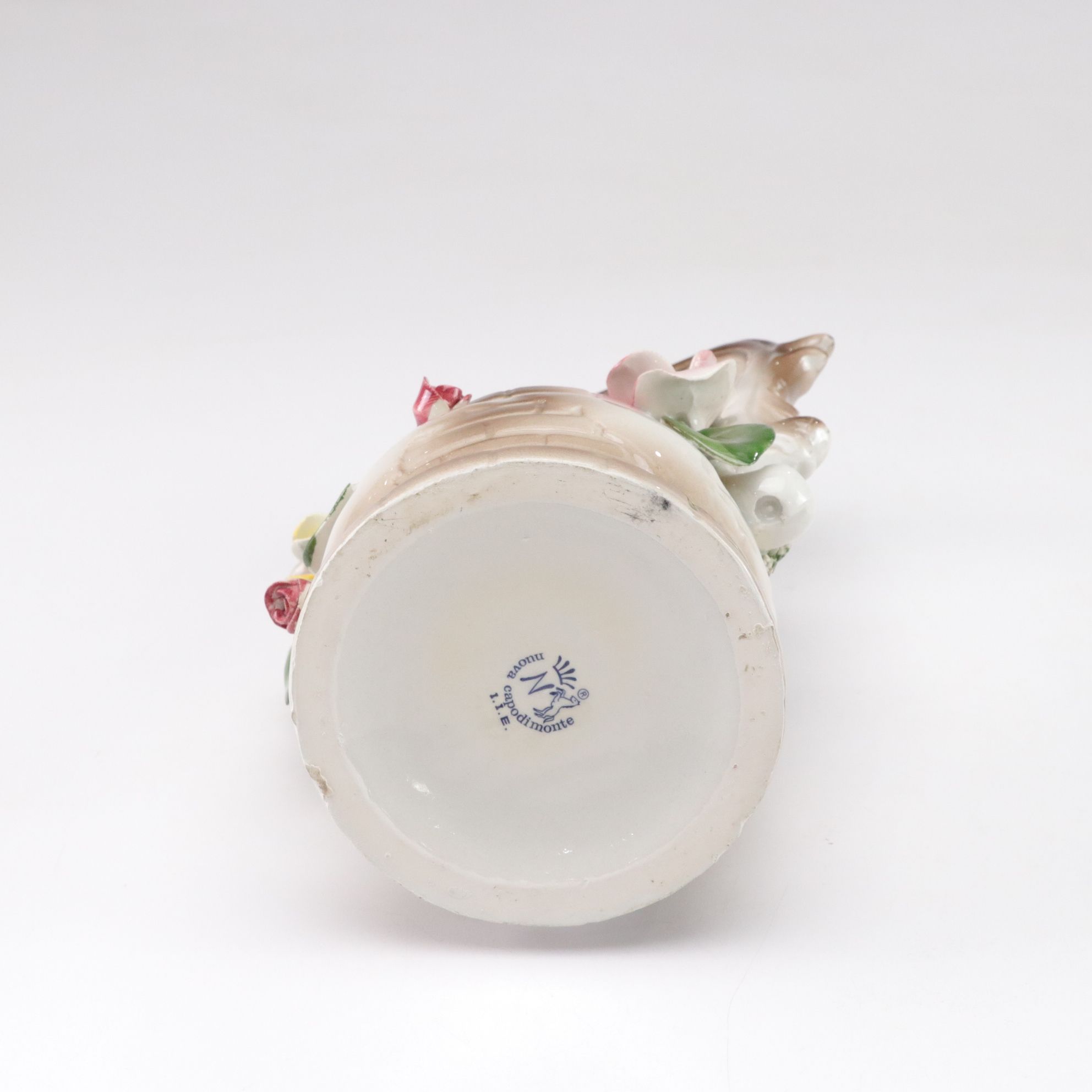 Capodimonte Wishing Well Baskets with Hanging Buckets