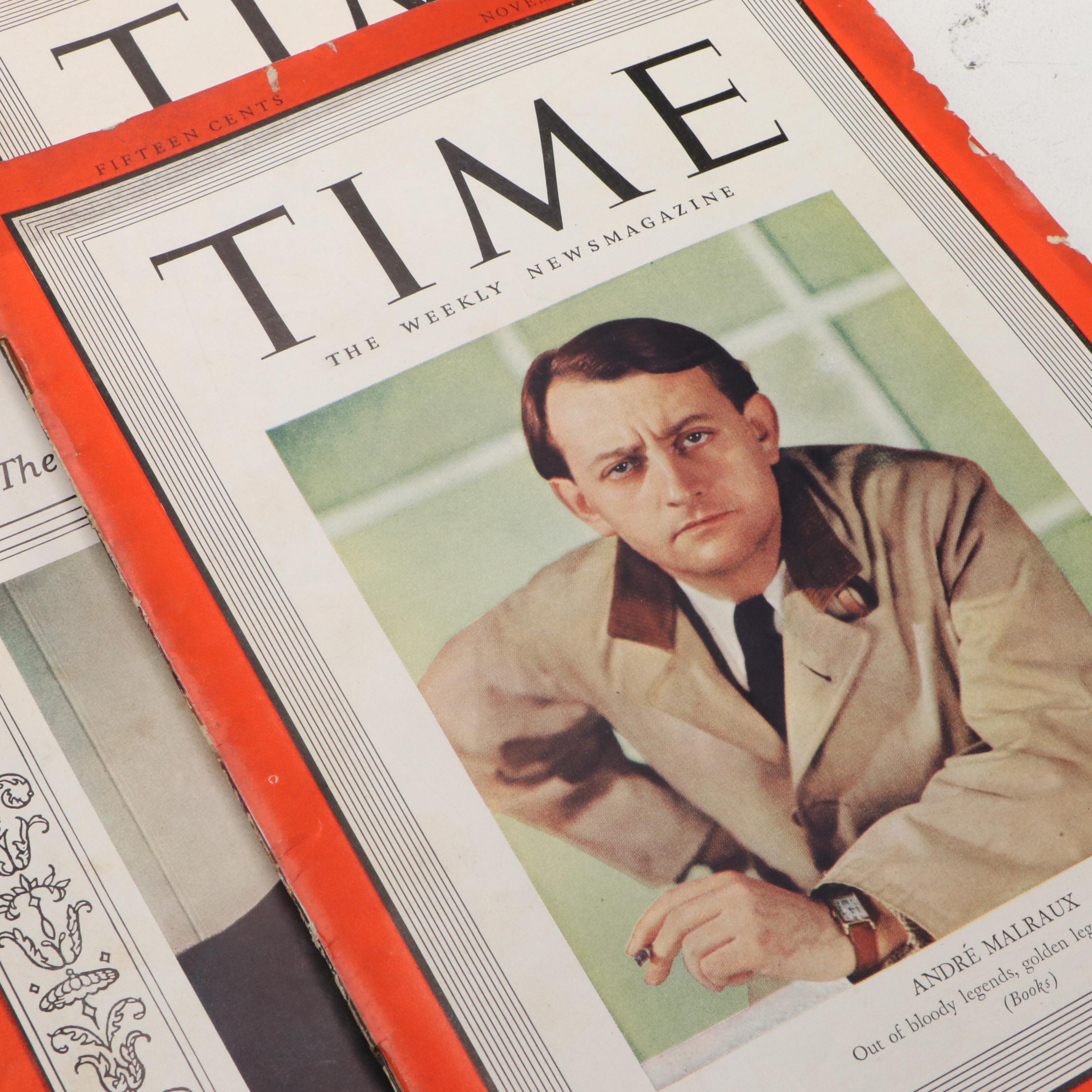 "The Saturday Evening Post" and "Time" Periodicals, Early to Mid-20th C.
