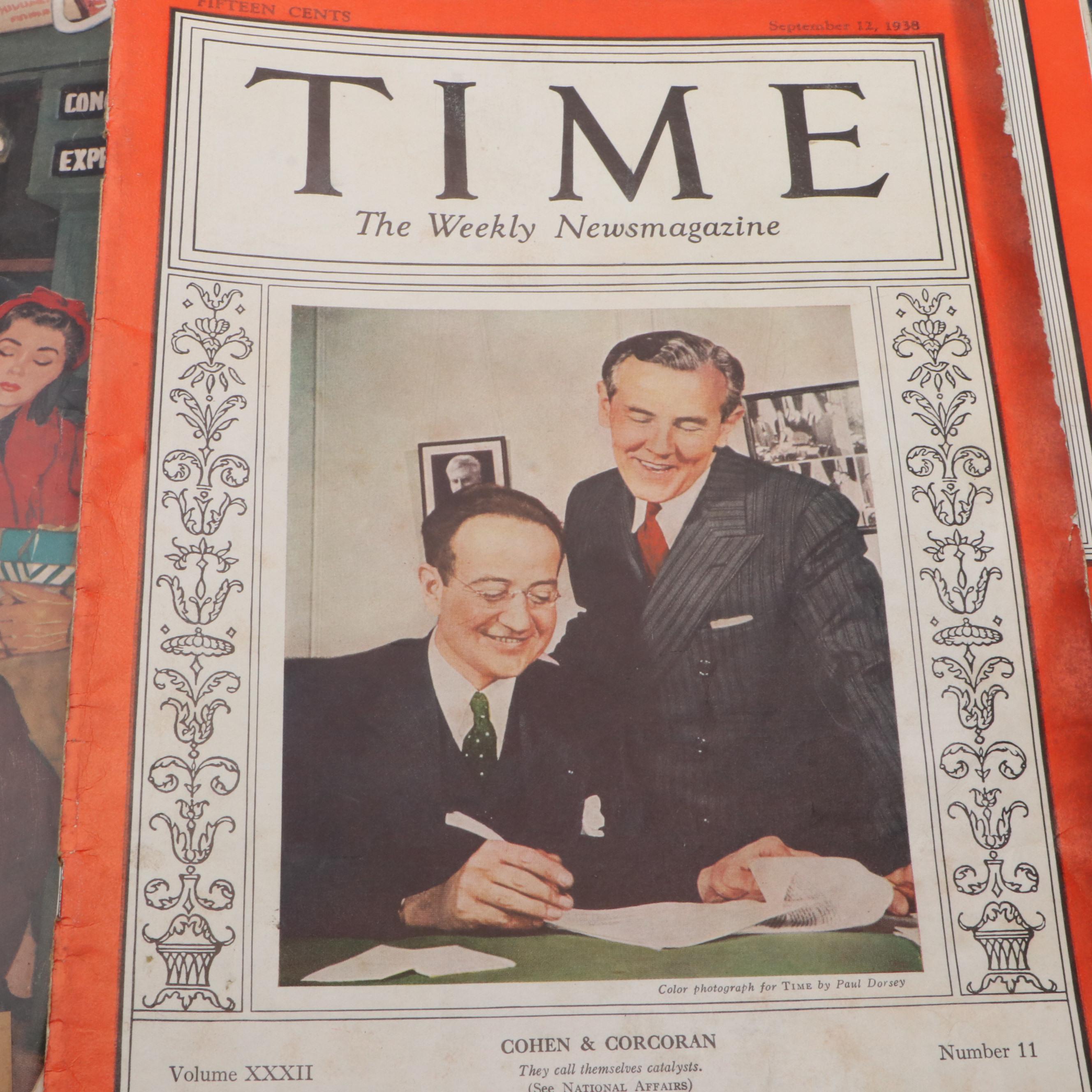 "The Saturday Evening Post" and "Time" Periodicals, Early to Mid-20th C.