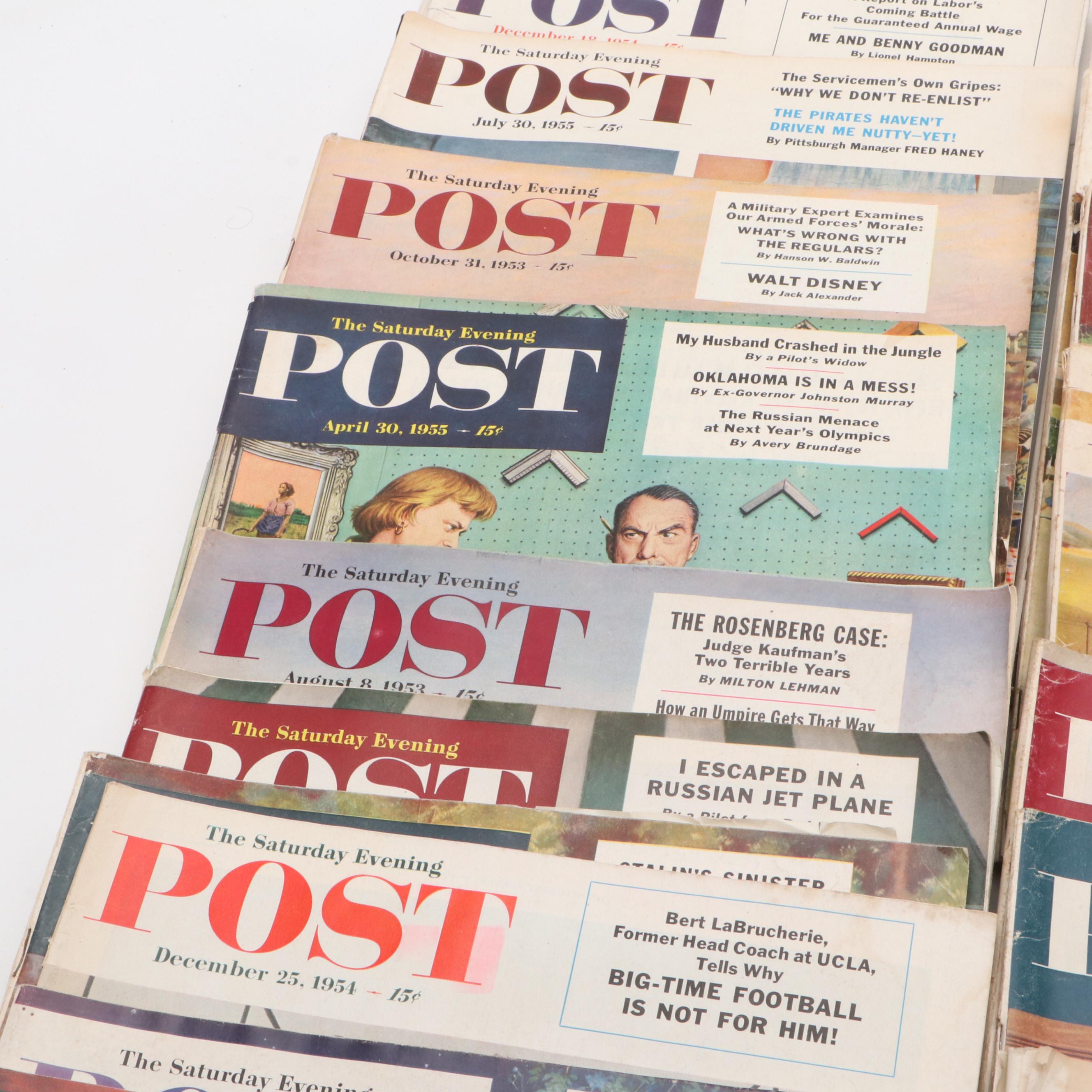 "The Saturday Evening Post" and "Time" Periodicals, Early to Mid-20th C.