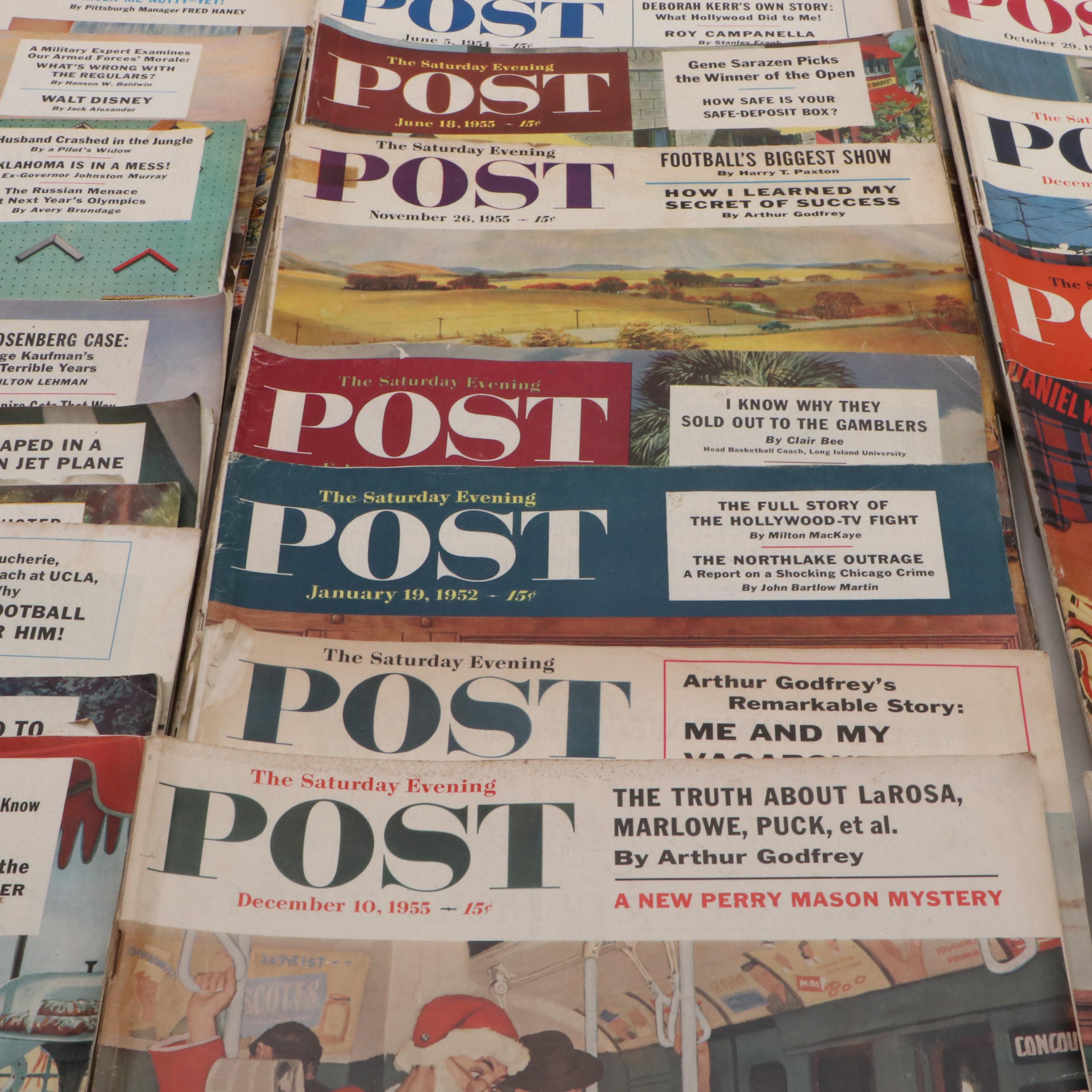 "The Saturday Evening Post" and "Time" Periodicals, Early to Mid-20th C.