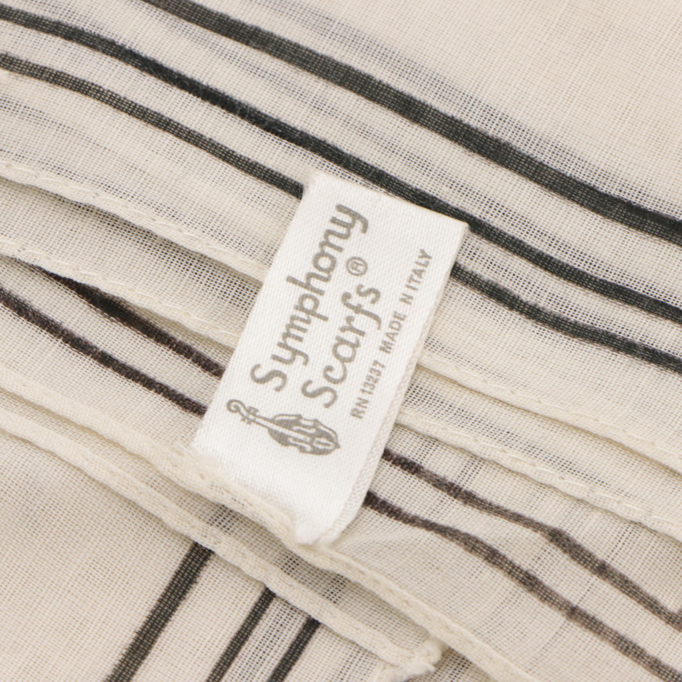 Cejon Sheer Polka Dot Poncho, Kenneth Cole Sarong, and Other Patterned Scarves