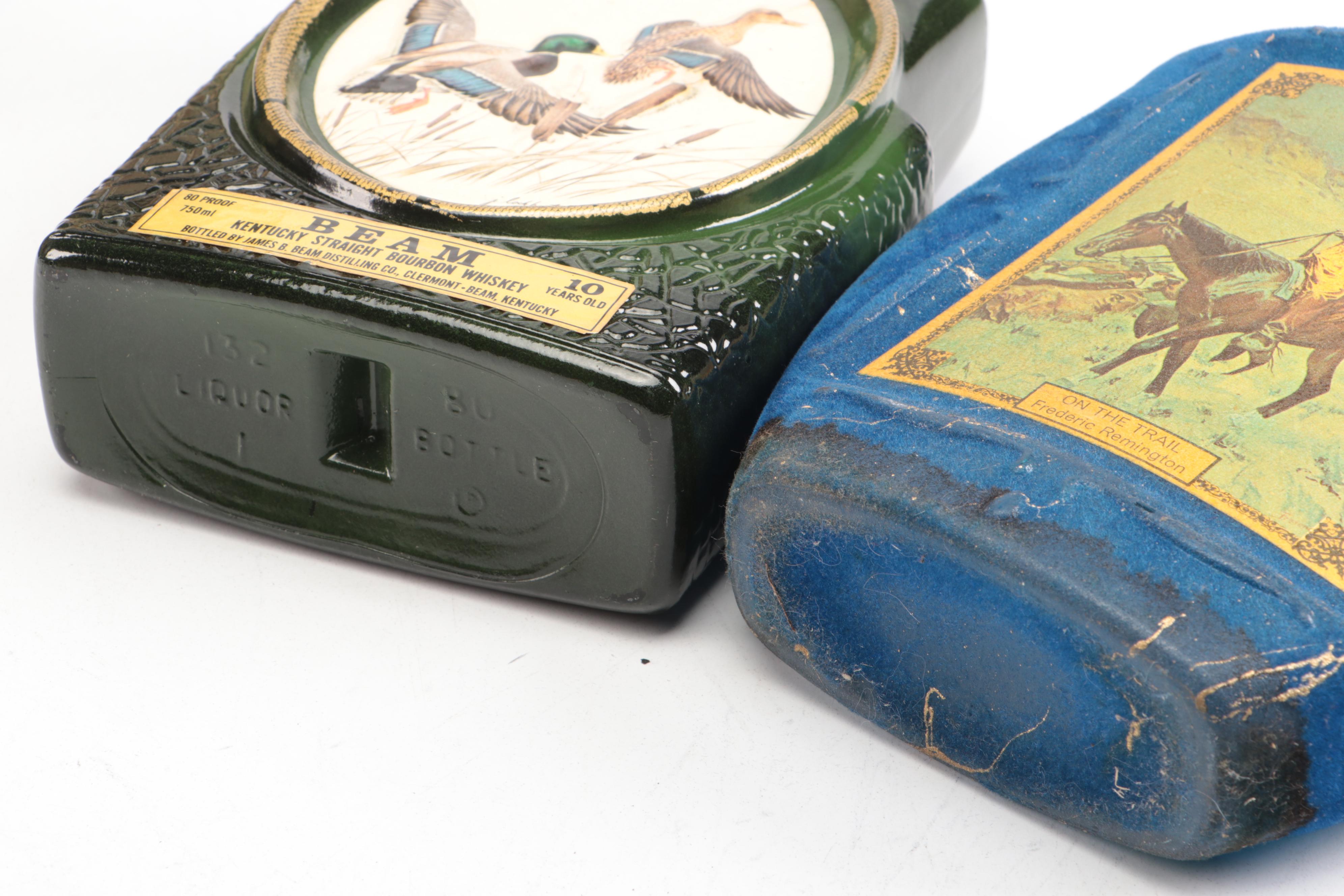 Jim Beam James Lockhart Wildlife and Other Beam's Choice Decanters