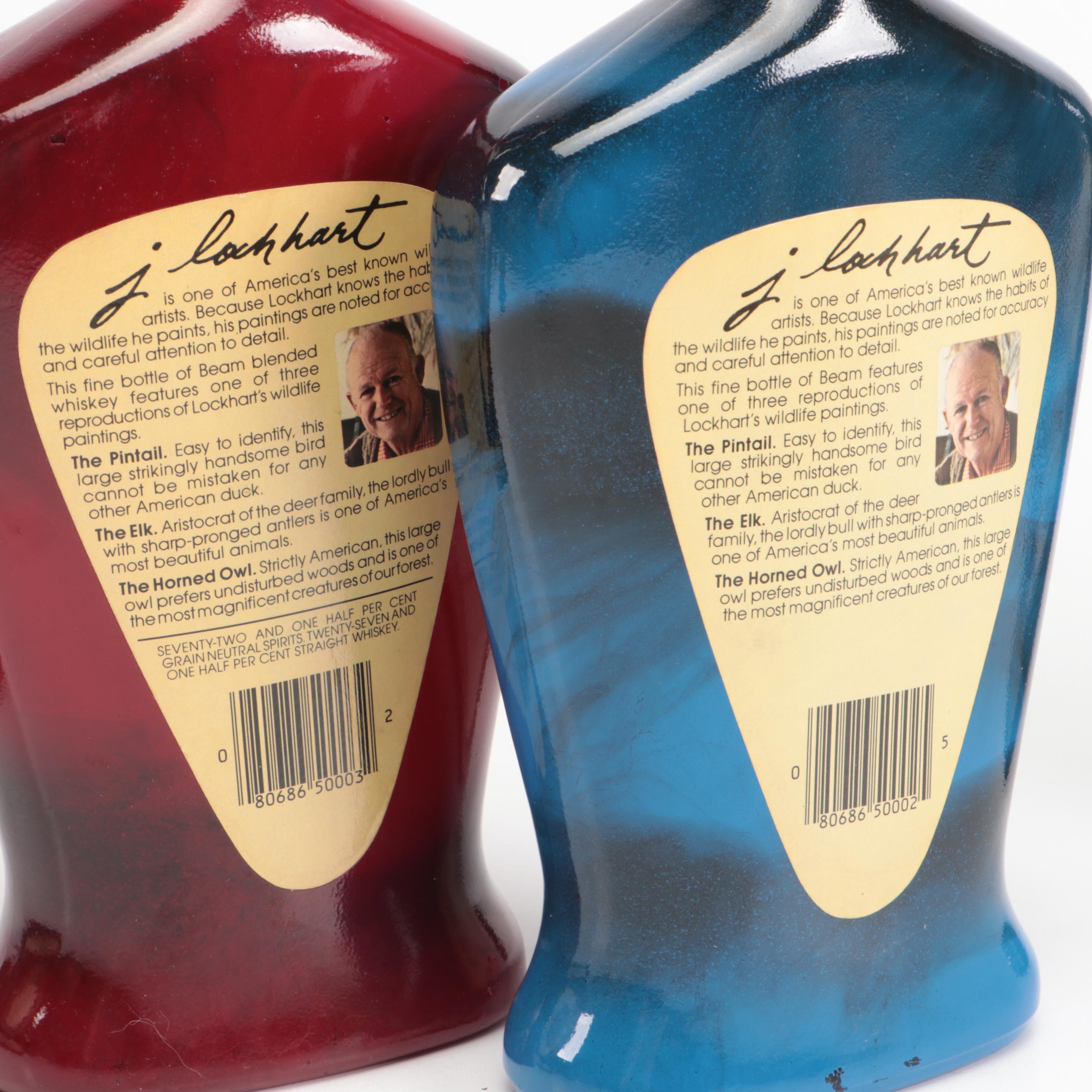 Jim Beam James Lockhart Wildlife and Other Beam's Choice Decanters