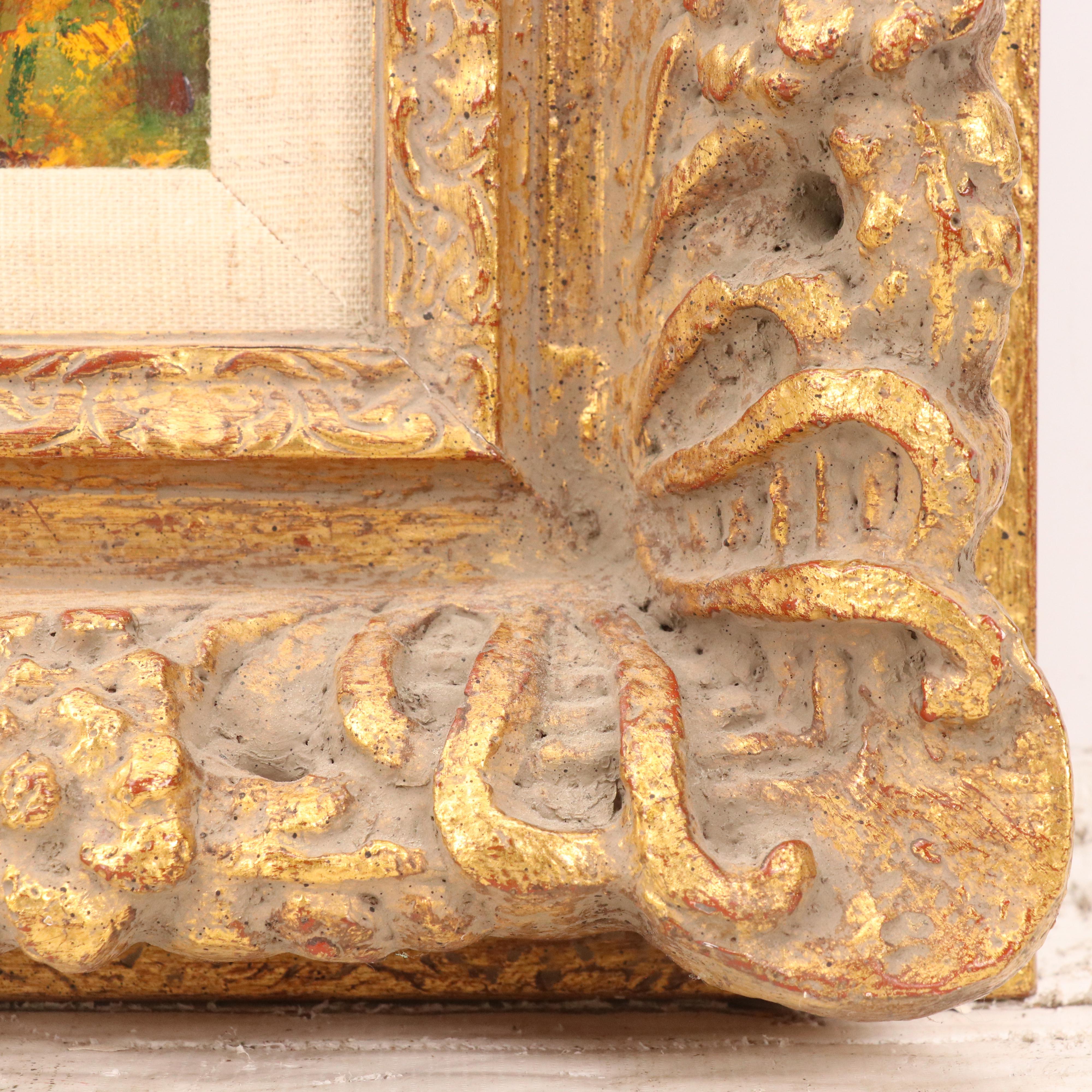 Louis Dali  Oil Painting "Passage de Touraine"