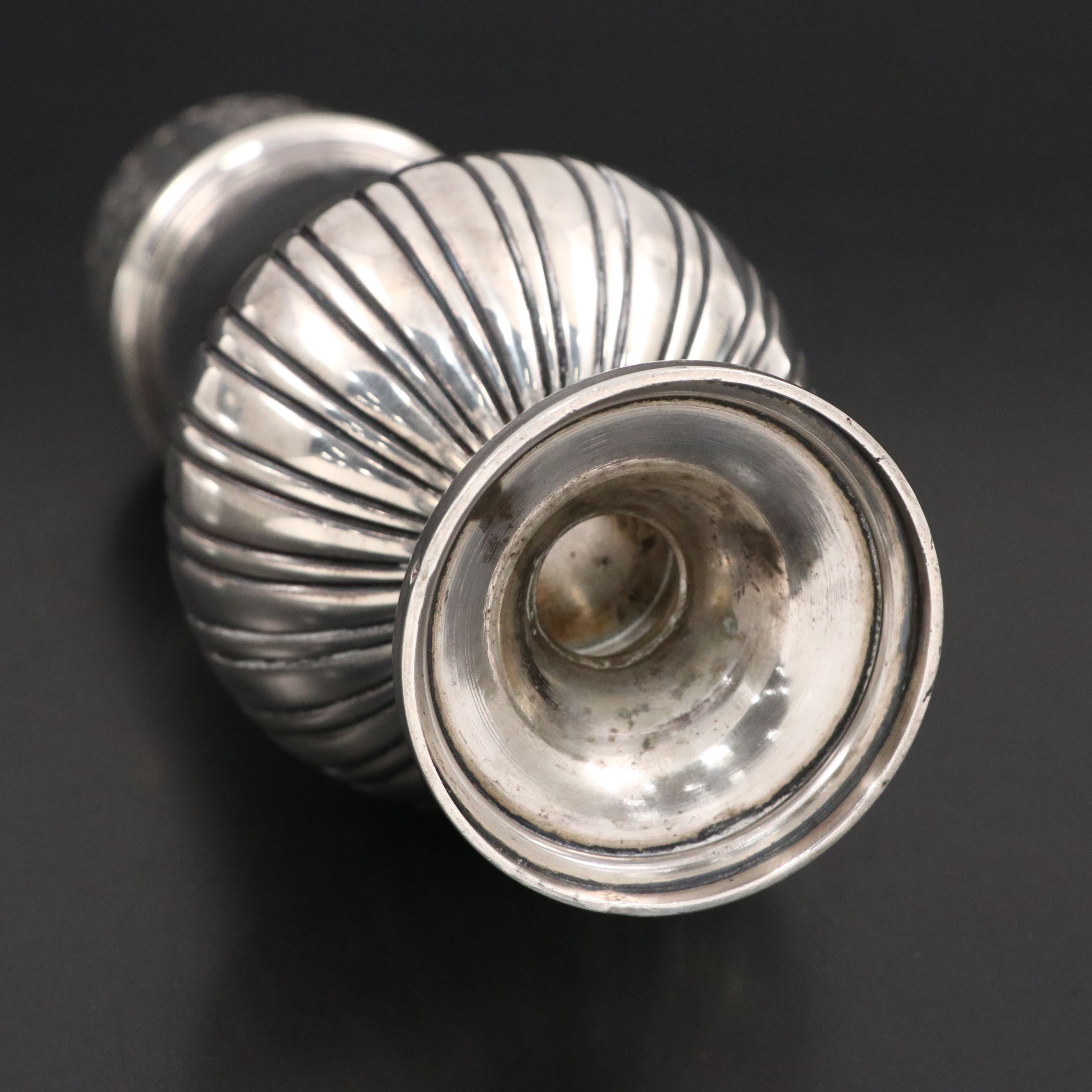 Ernest Eschwege French 800 Silver Muffineer, Late 19th Century