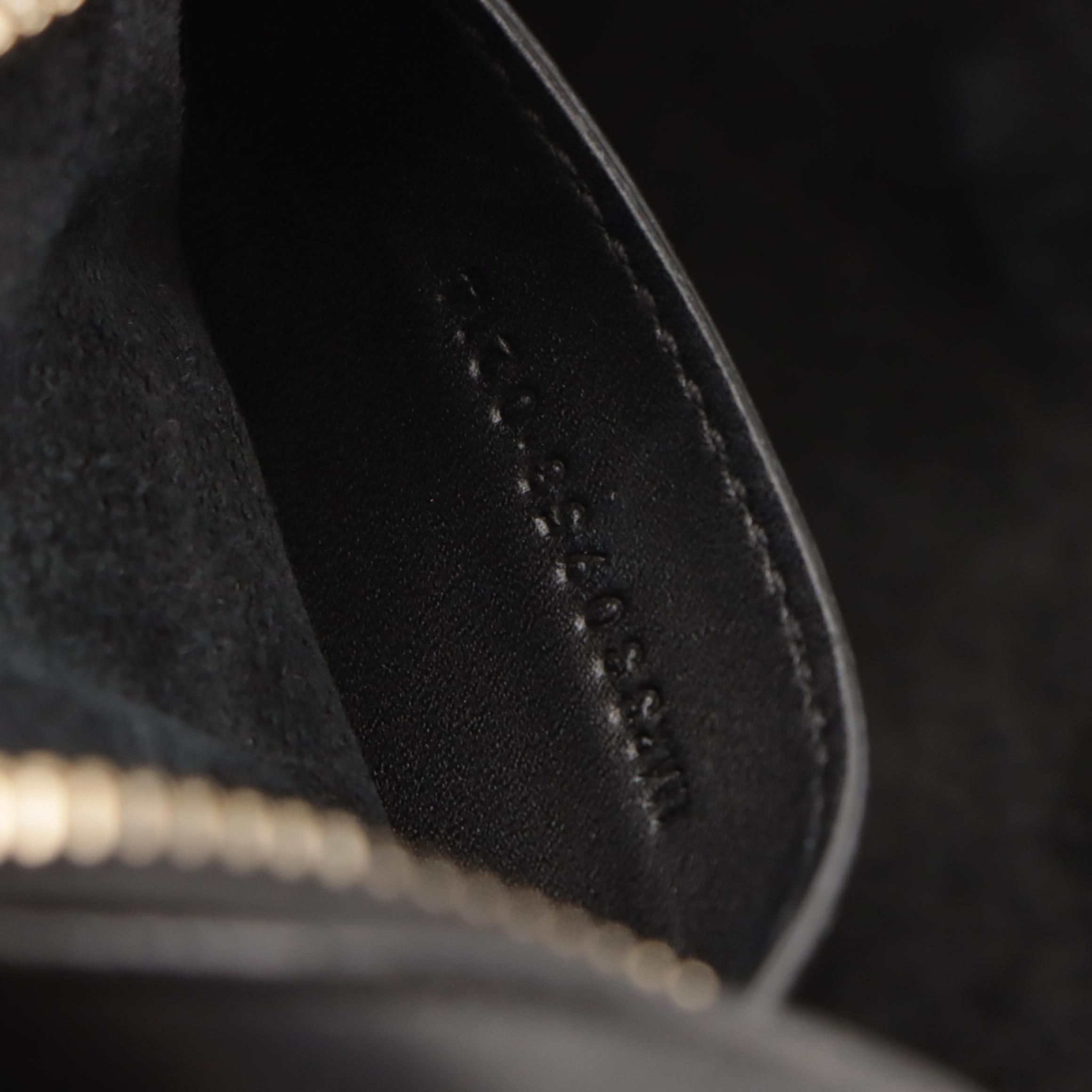 Saint Laurent Baby Duffle Two-Way Bag in Black Calfskin Leather