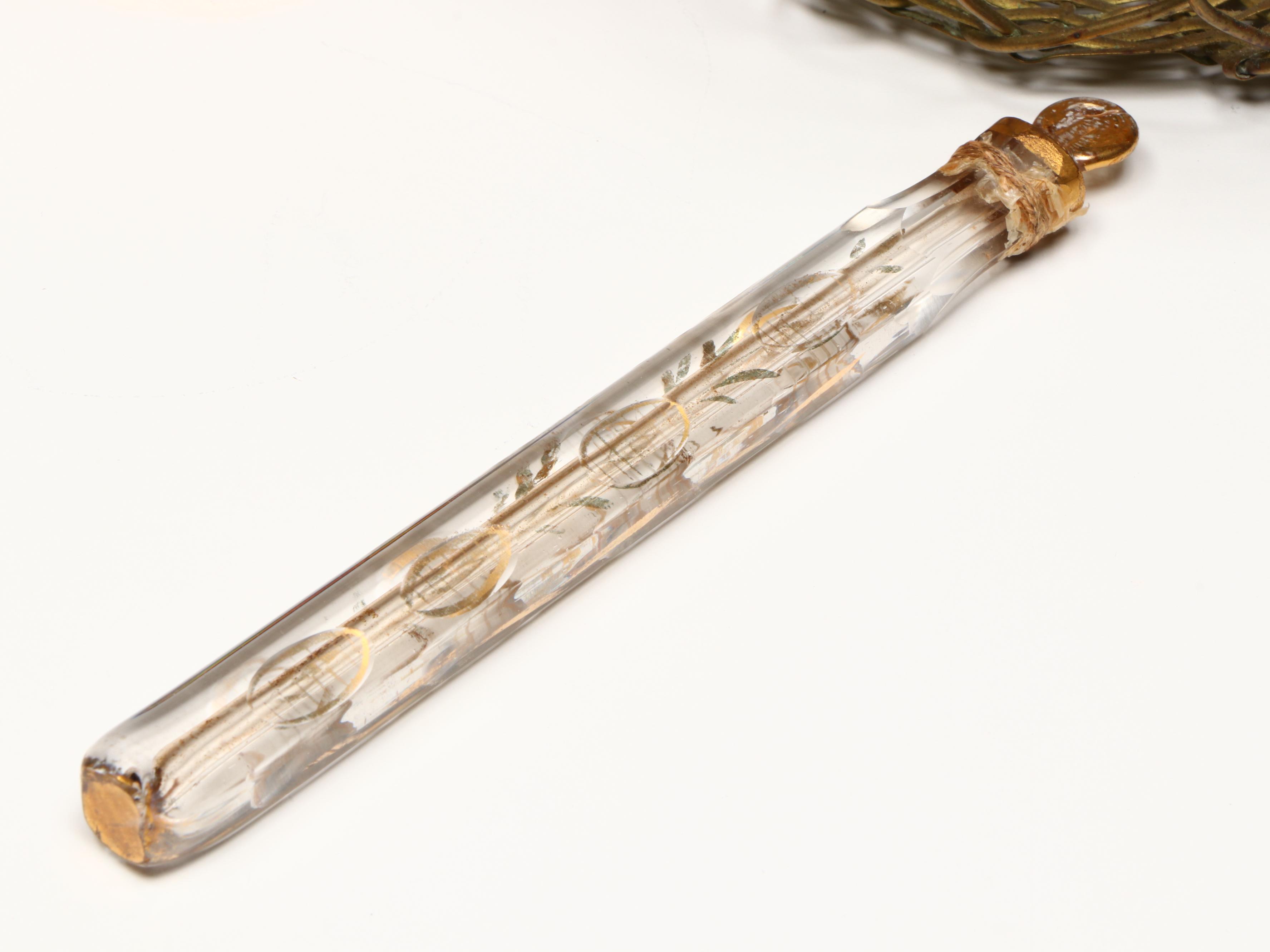 Brass Hanging Planters with Goblets and Cocktail Kingdom Bar Tools