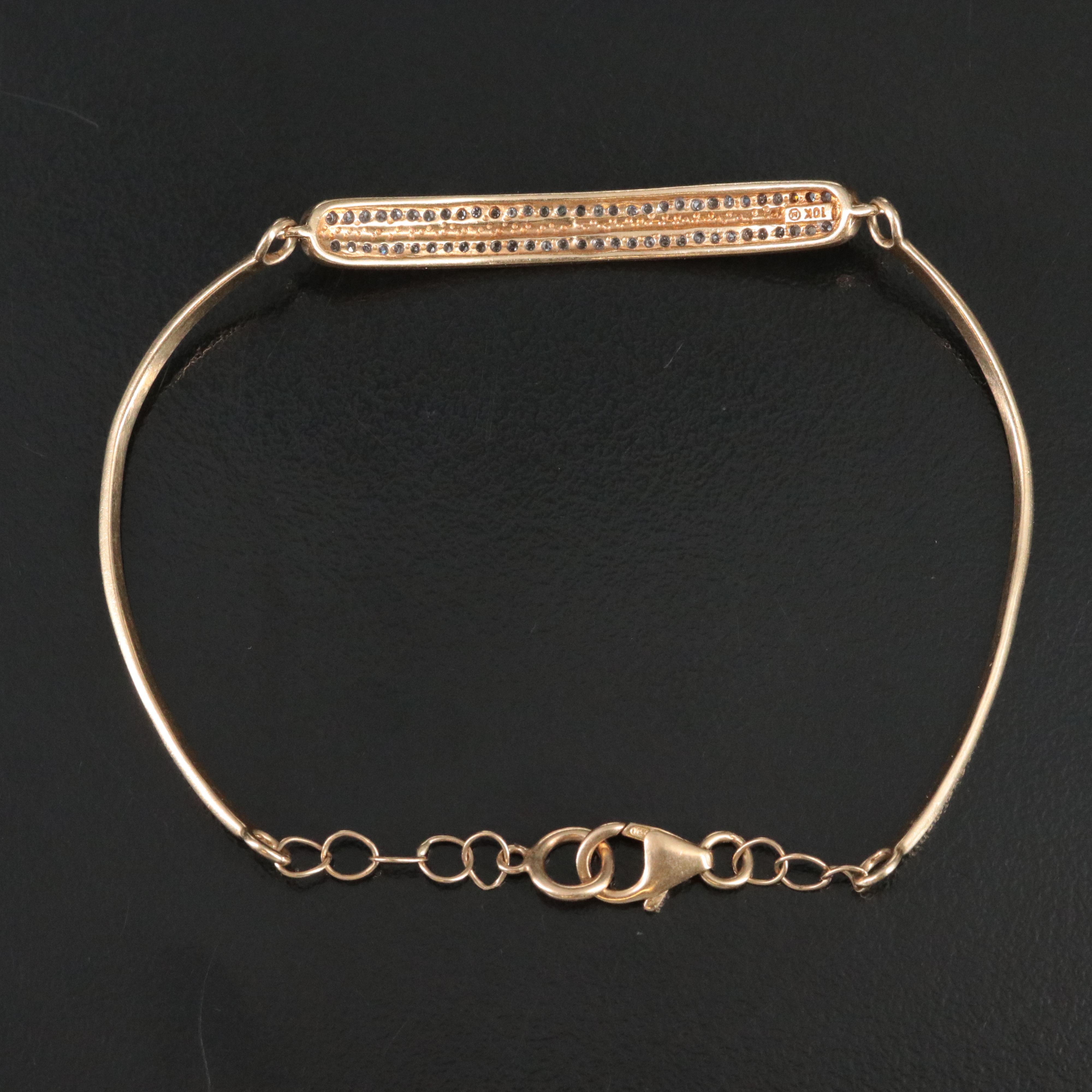 10K 0.33 CTW Diamond Bracelet