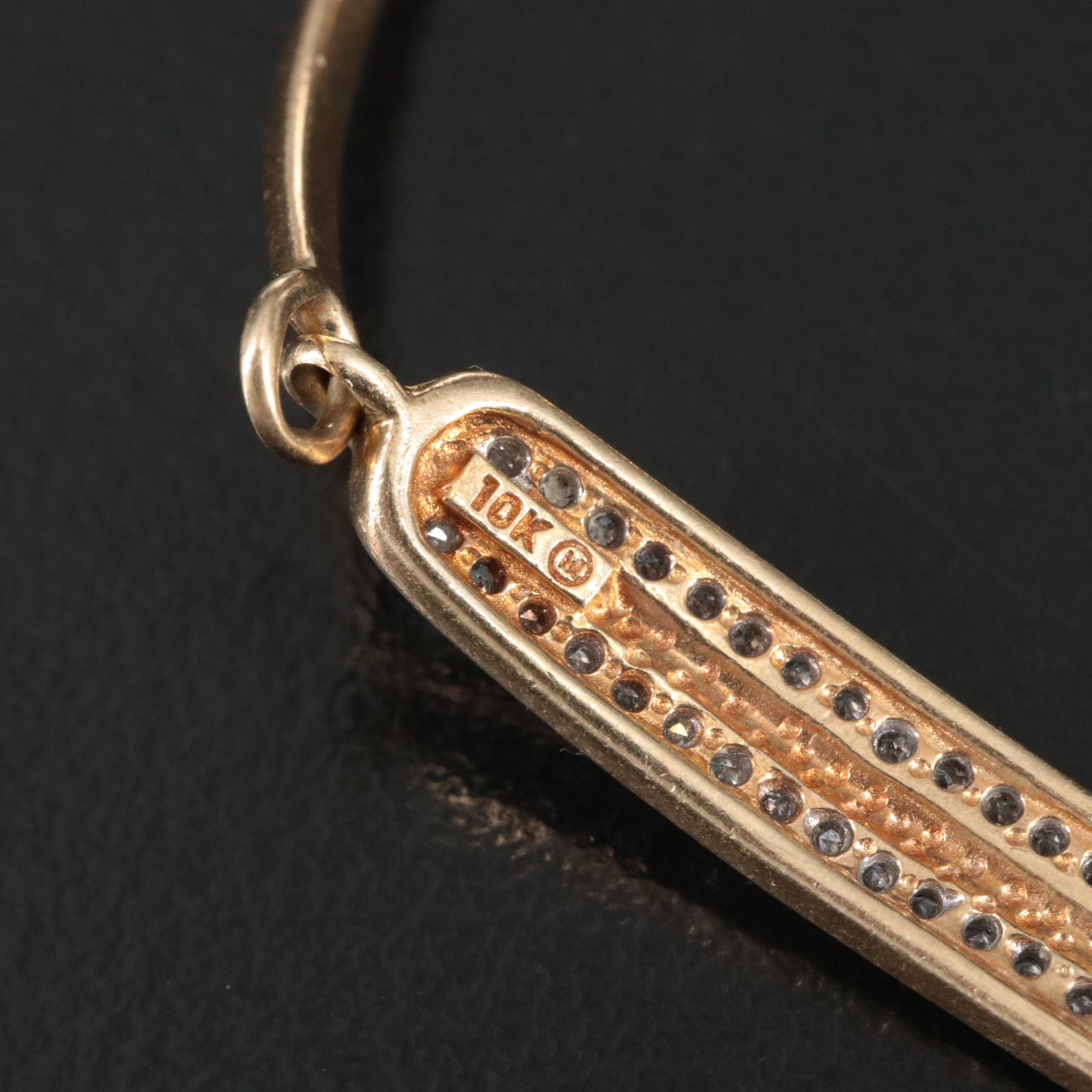 10K 0.33 CTW Diamond Bracelet