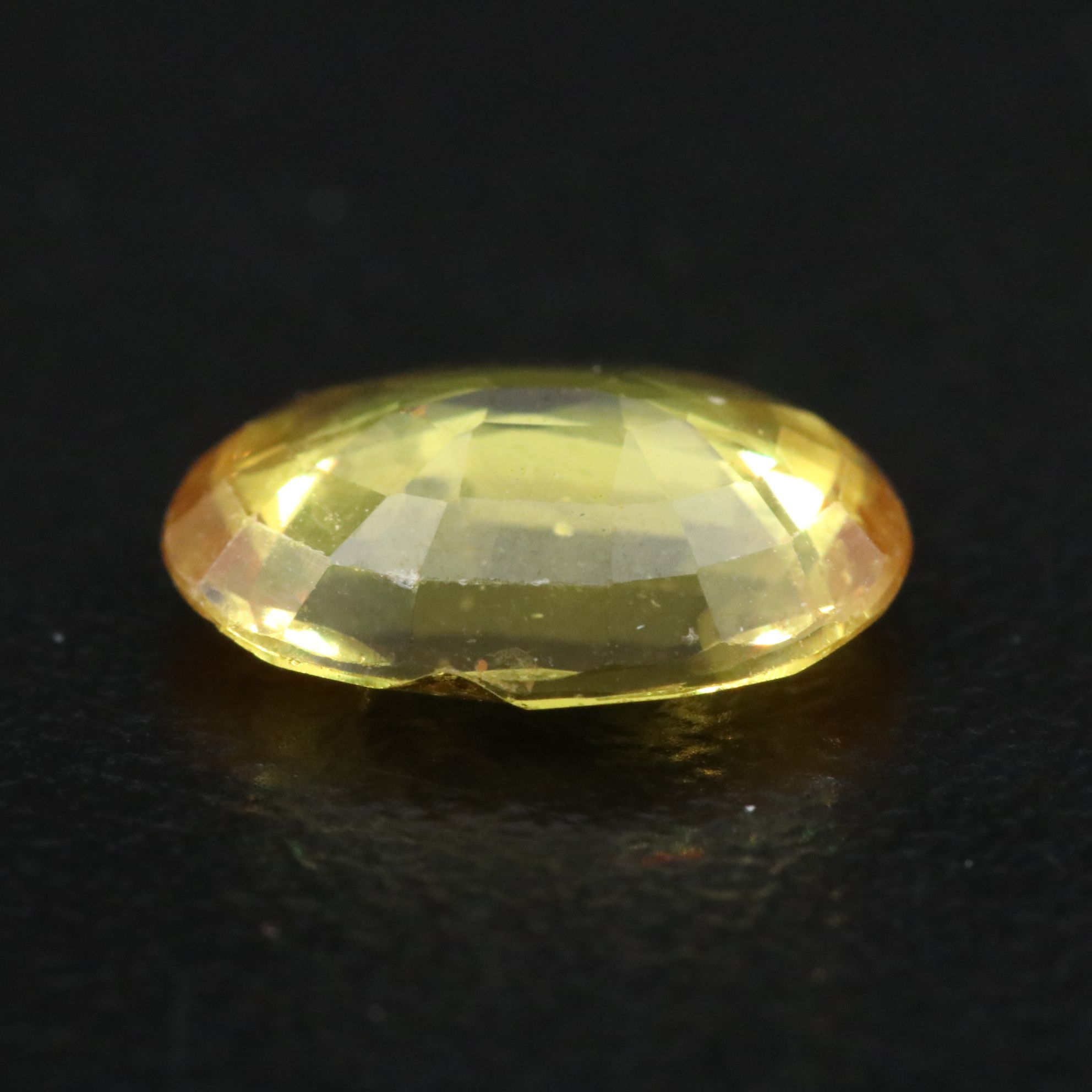Loose 2.90 CT Yellow Sapphire