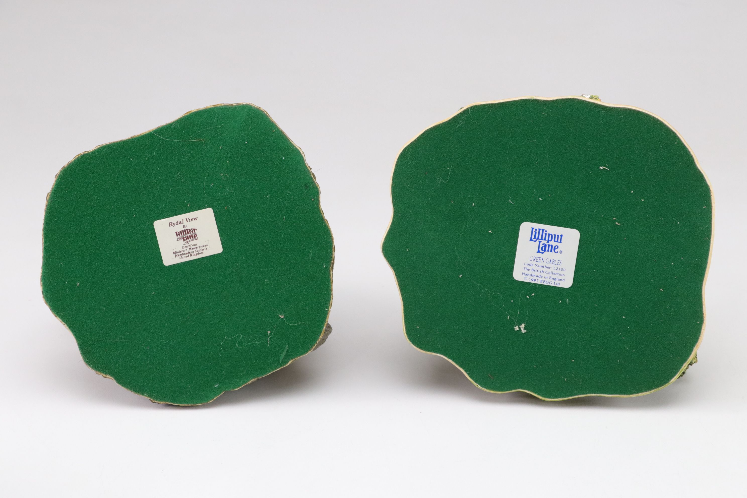 Lilliput Lane "Rydal View" and More Resin Village Shop Figurines, 1990s