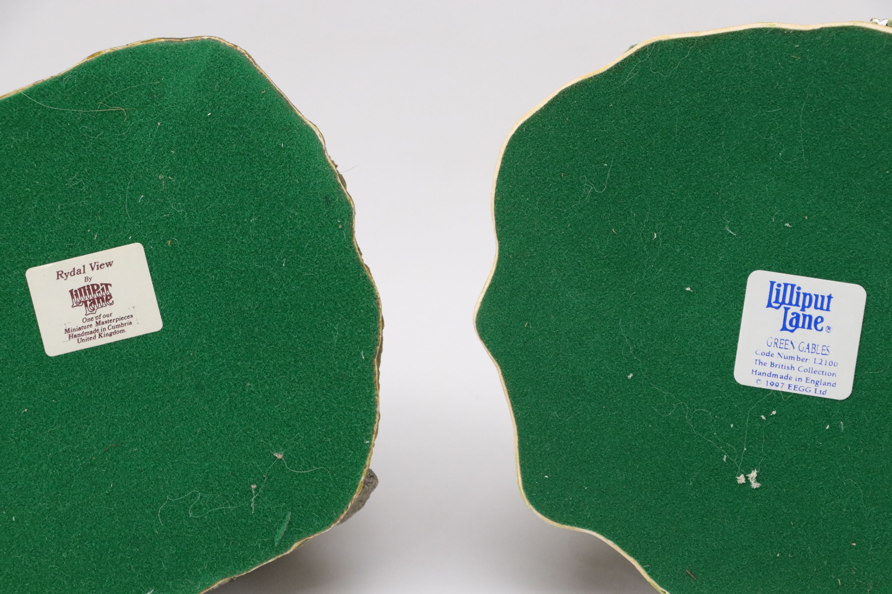 Lilliput Lane "Rydal View" and More Resin Village Shop Figurines, 1990s