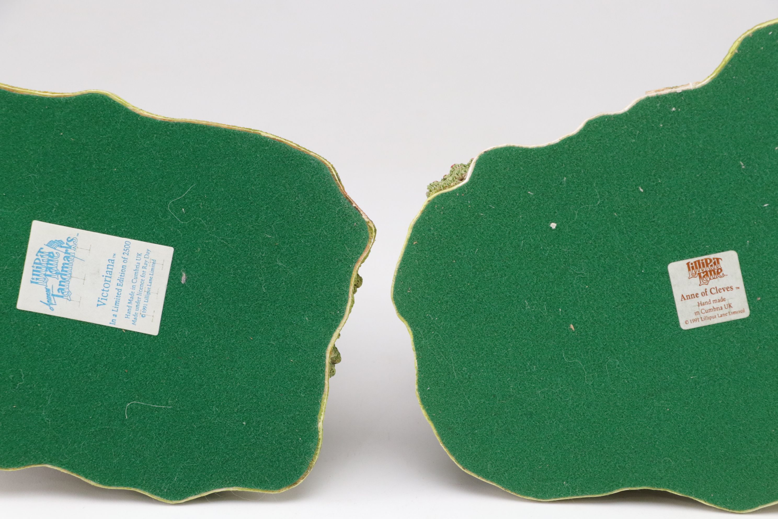 Lilliput Lane "Rydal View" and More Resin Village Shop Figurines, 1990s