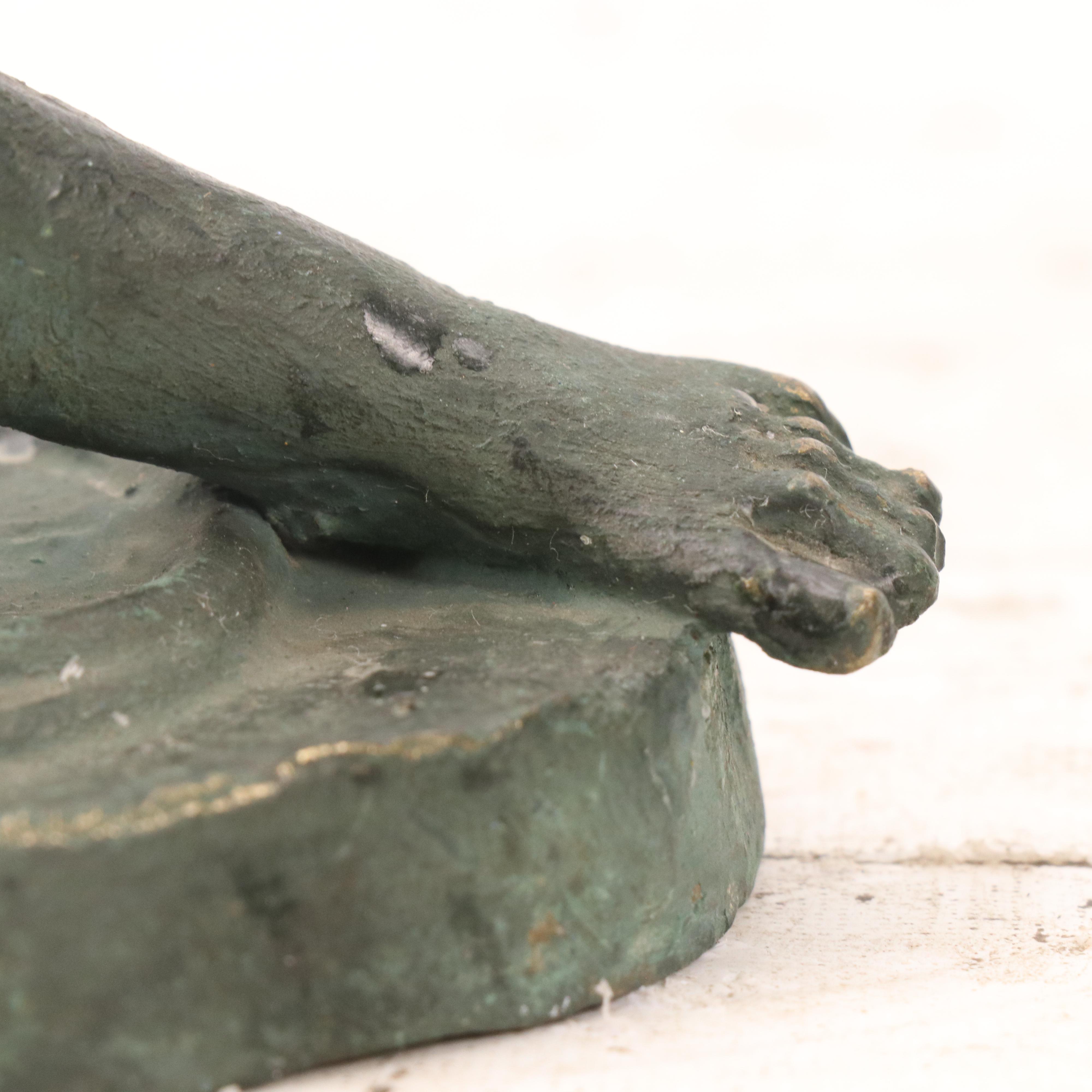 Patinated Cast Bronze of "The Dying Gaul"