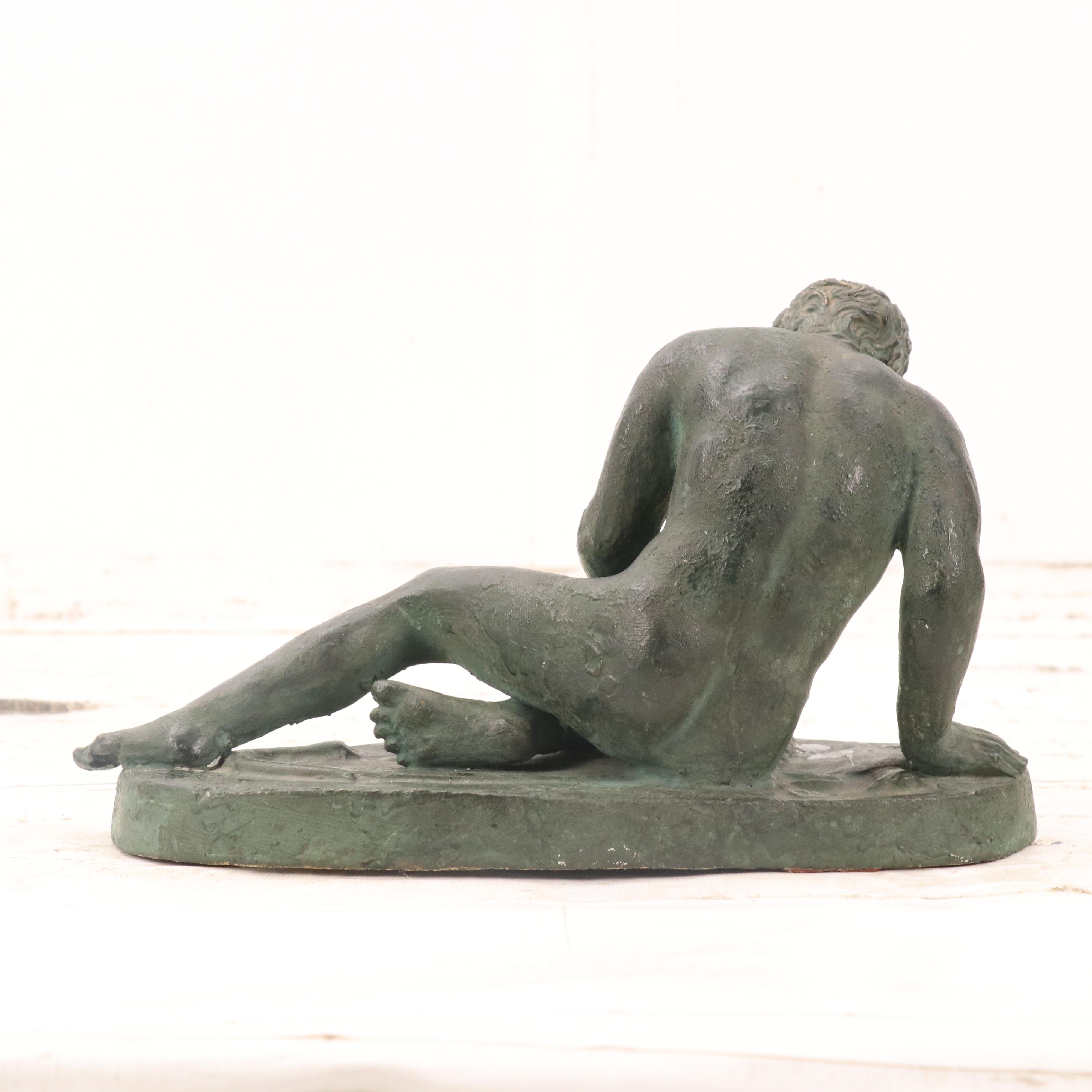 Patinated Cast Bronze of "The Dying Gaul"