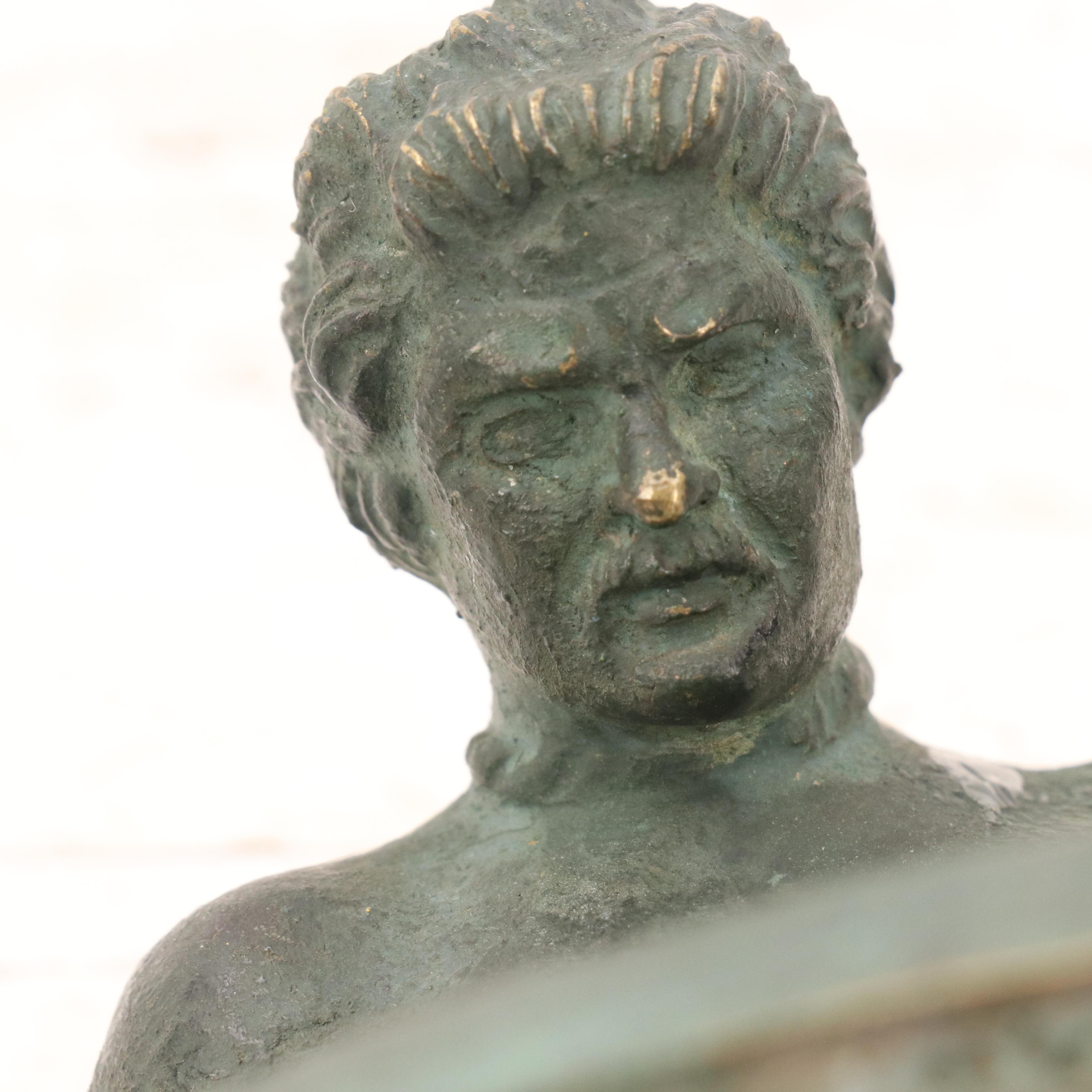 Patinated Cast Bronze of "The Dying Gaul"