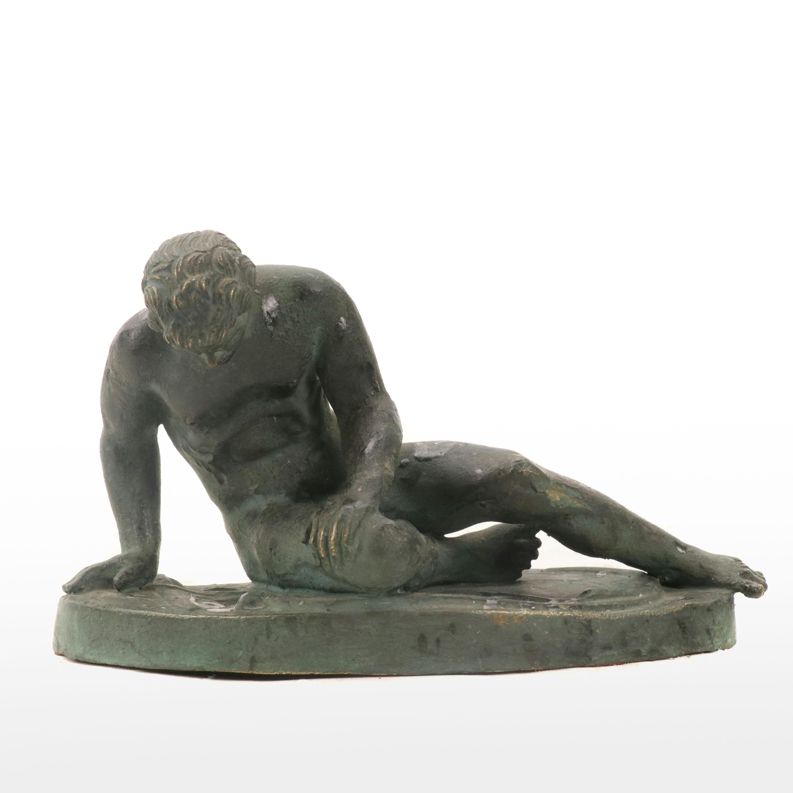 Patinated Cast Bronze of "The Dying Gaul"