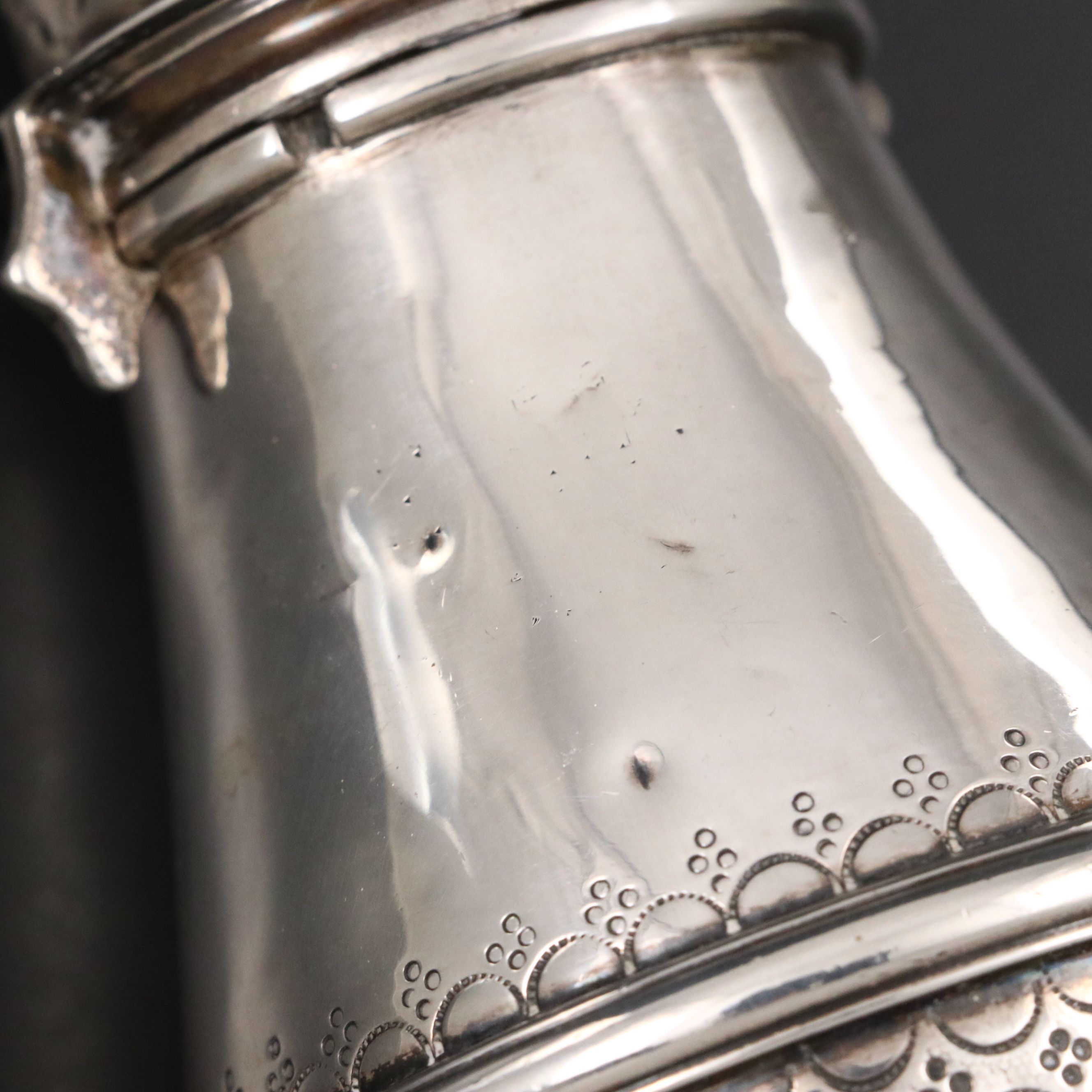 Goldsmiths & Silversmiths Co. Irish Sterling Silver Muffineer, 1890