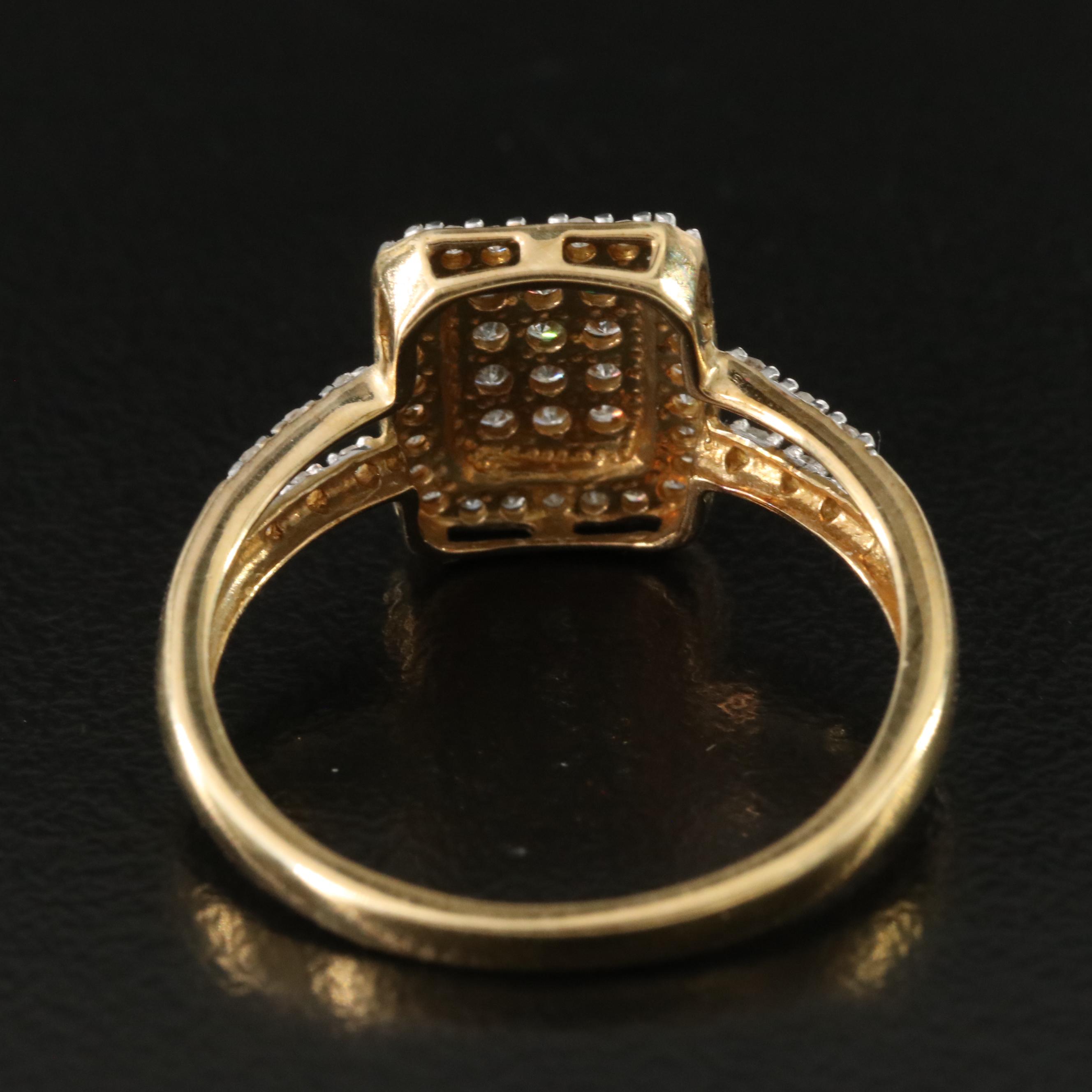 10K 0.34 CTW Diamond Ring