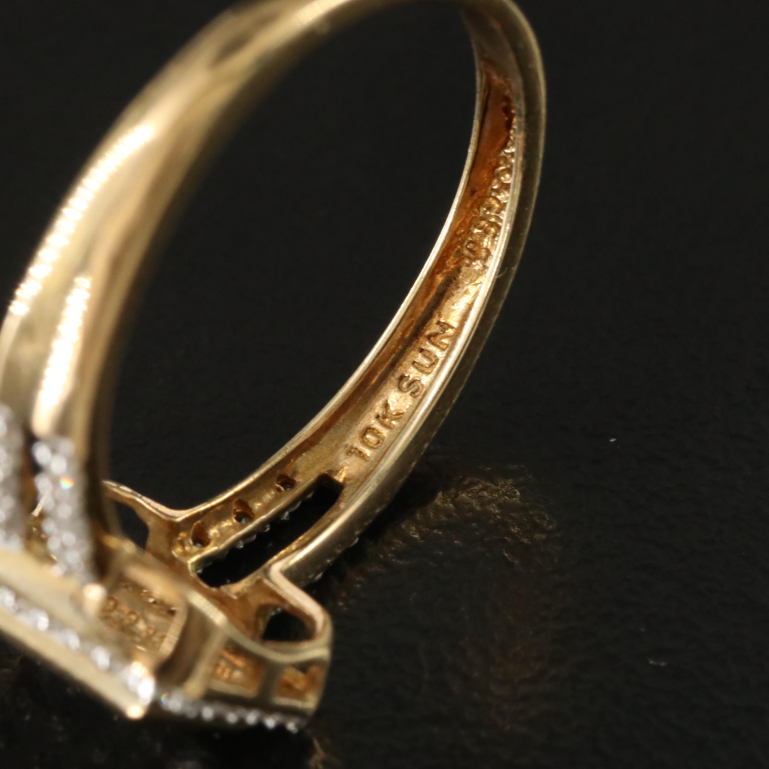 10K 0.34 CTW Diamond Ring