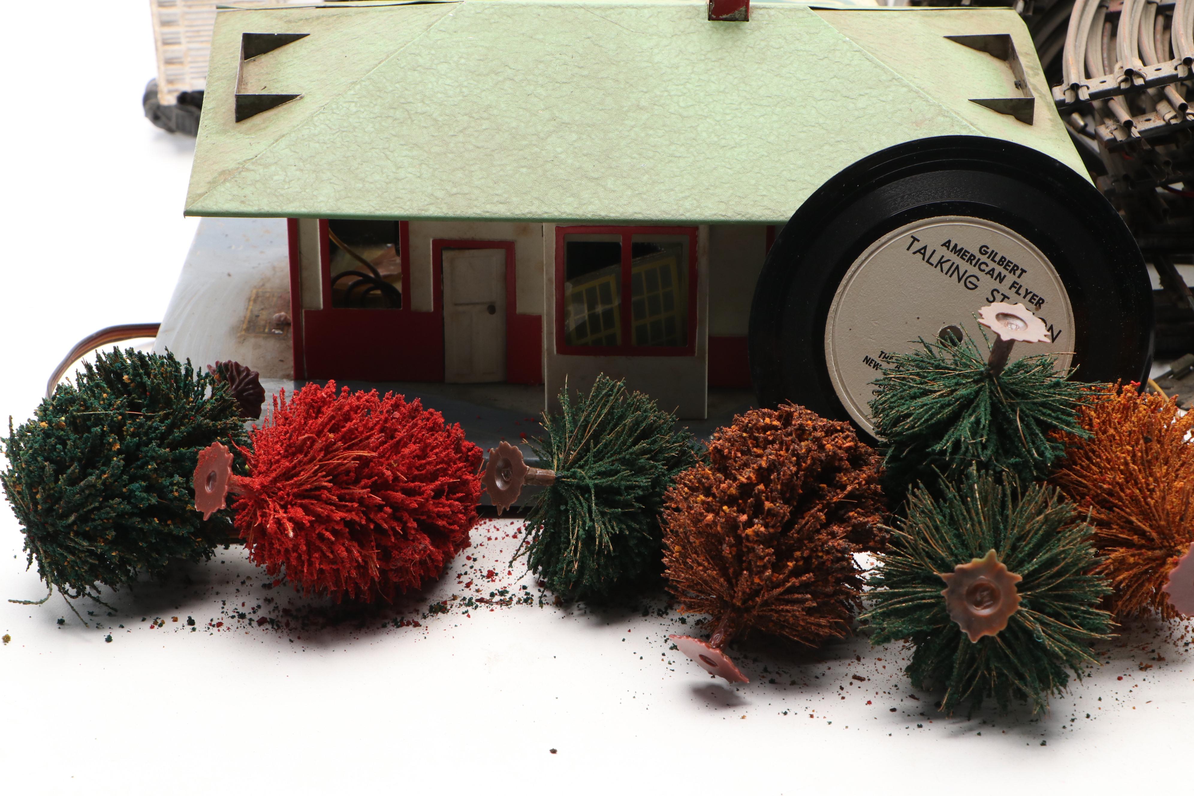 Lionel Trains, Scenery and A. C. Gilbert Co. American Flyer Accessories