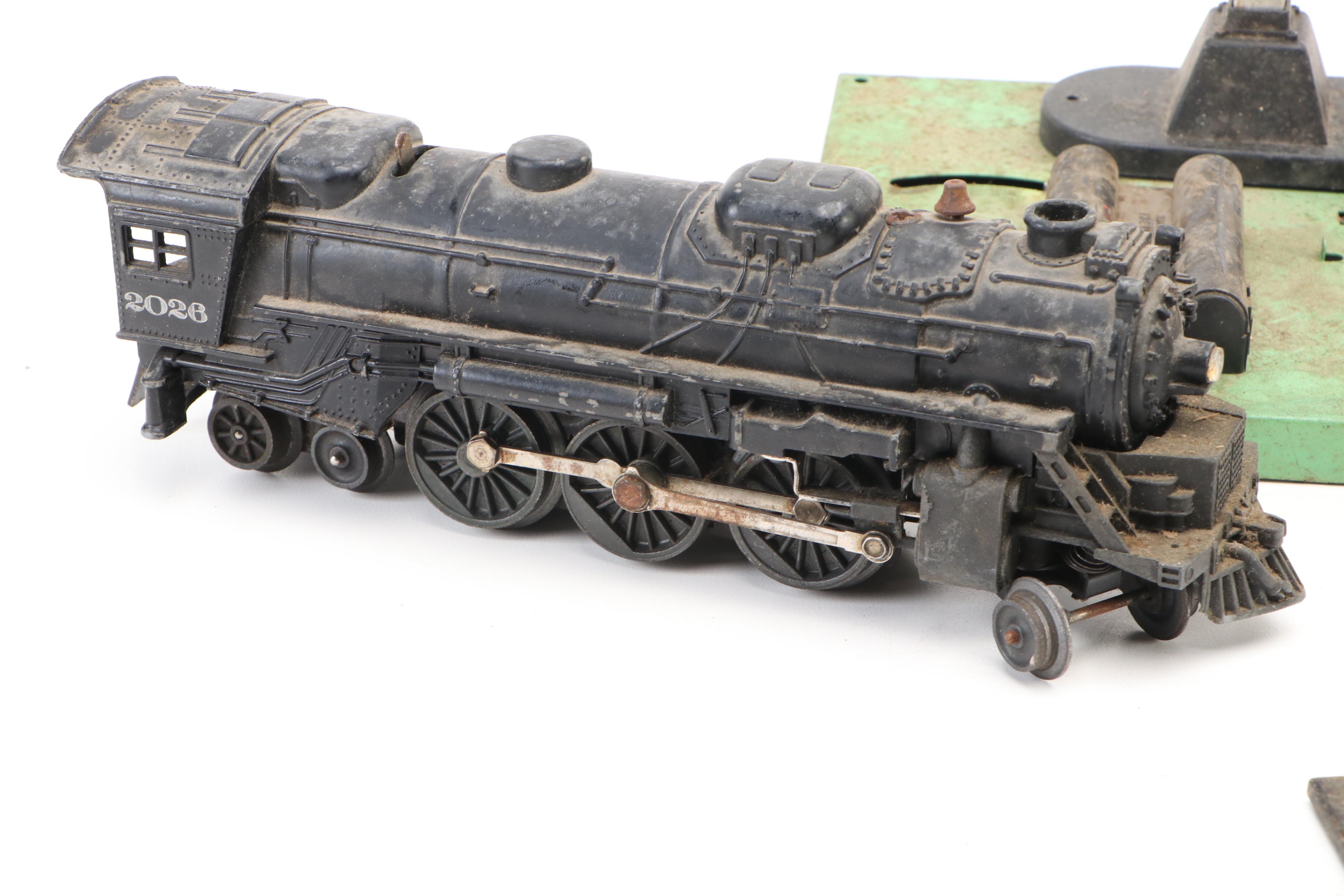 Lionel Trains, Scenery and A. C. Gilbert Co. American Flyer Accessories