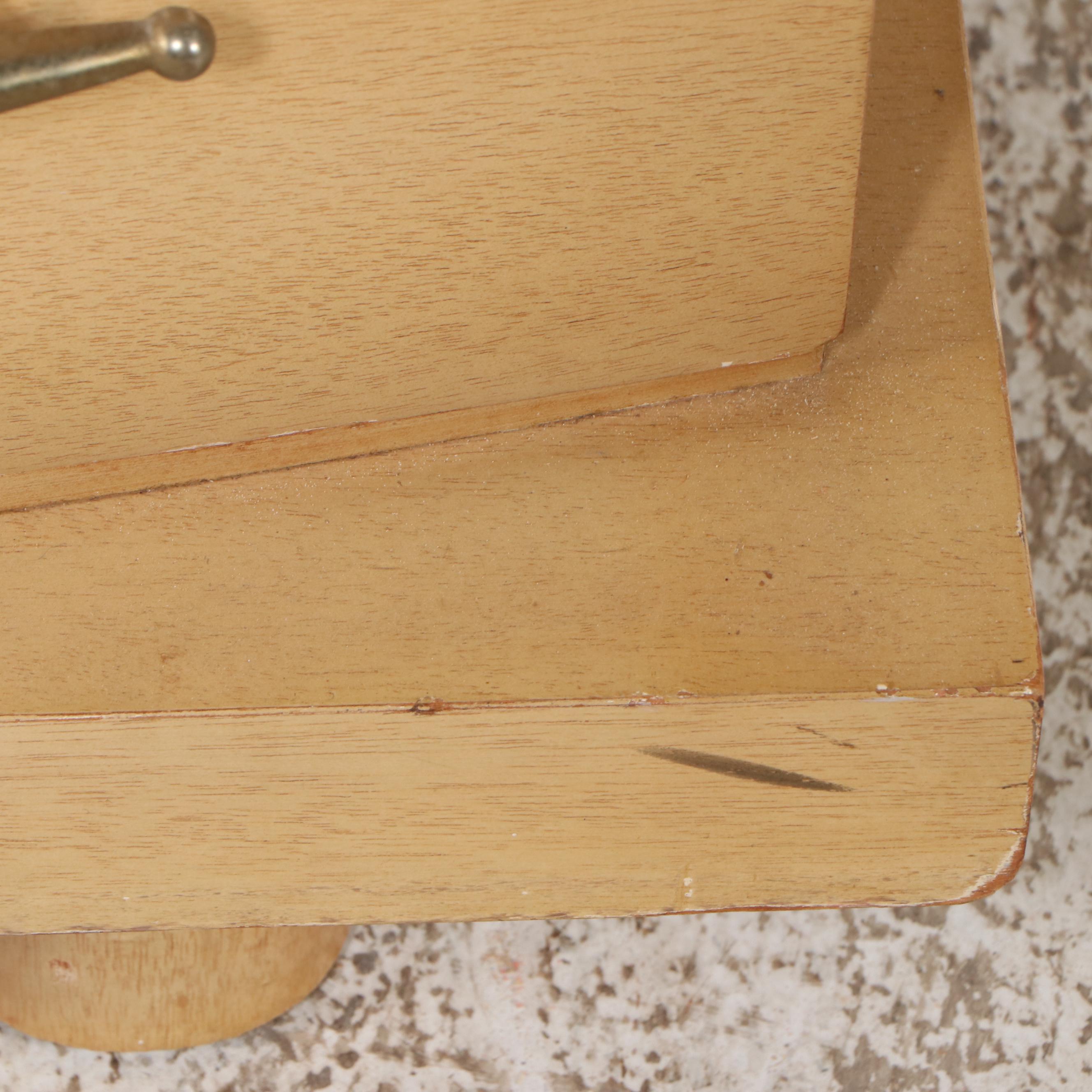 Mid Century Modern Blonde Wood Chest of Drawers