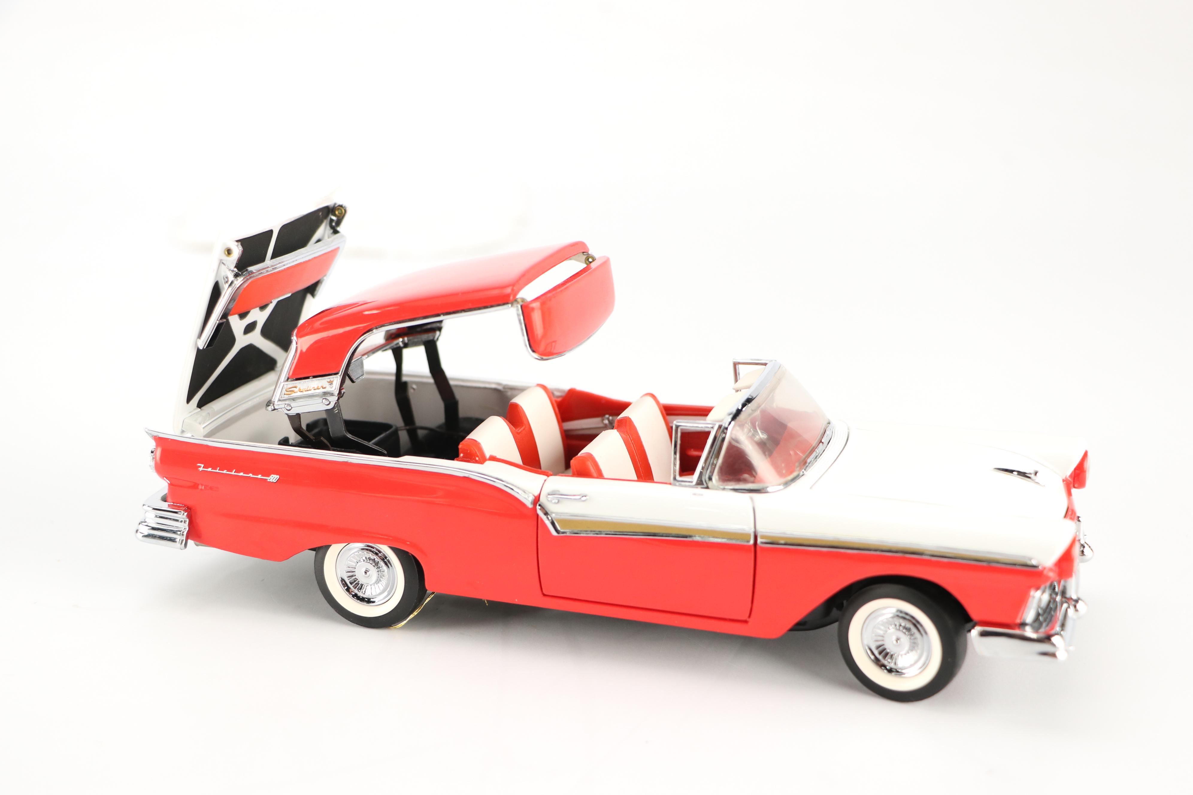 Franklin Mint Precision Model 1957 Ford Skyliner and Other Classic Model Cars