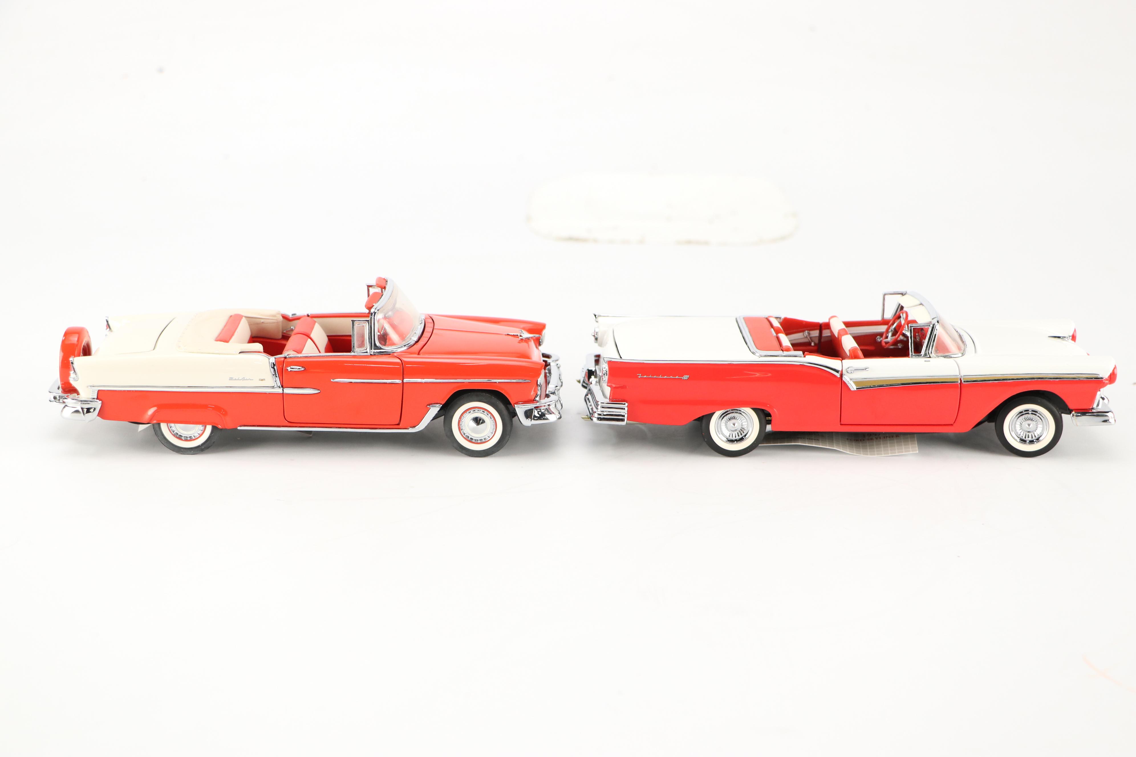 Franklin Mint Precision Model 1957 Ford Skyliner and Other Classic Model Cars