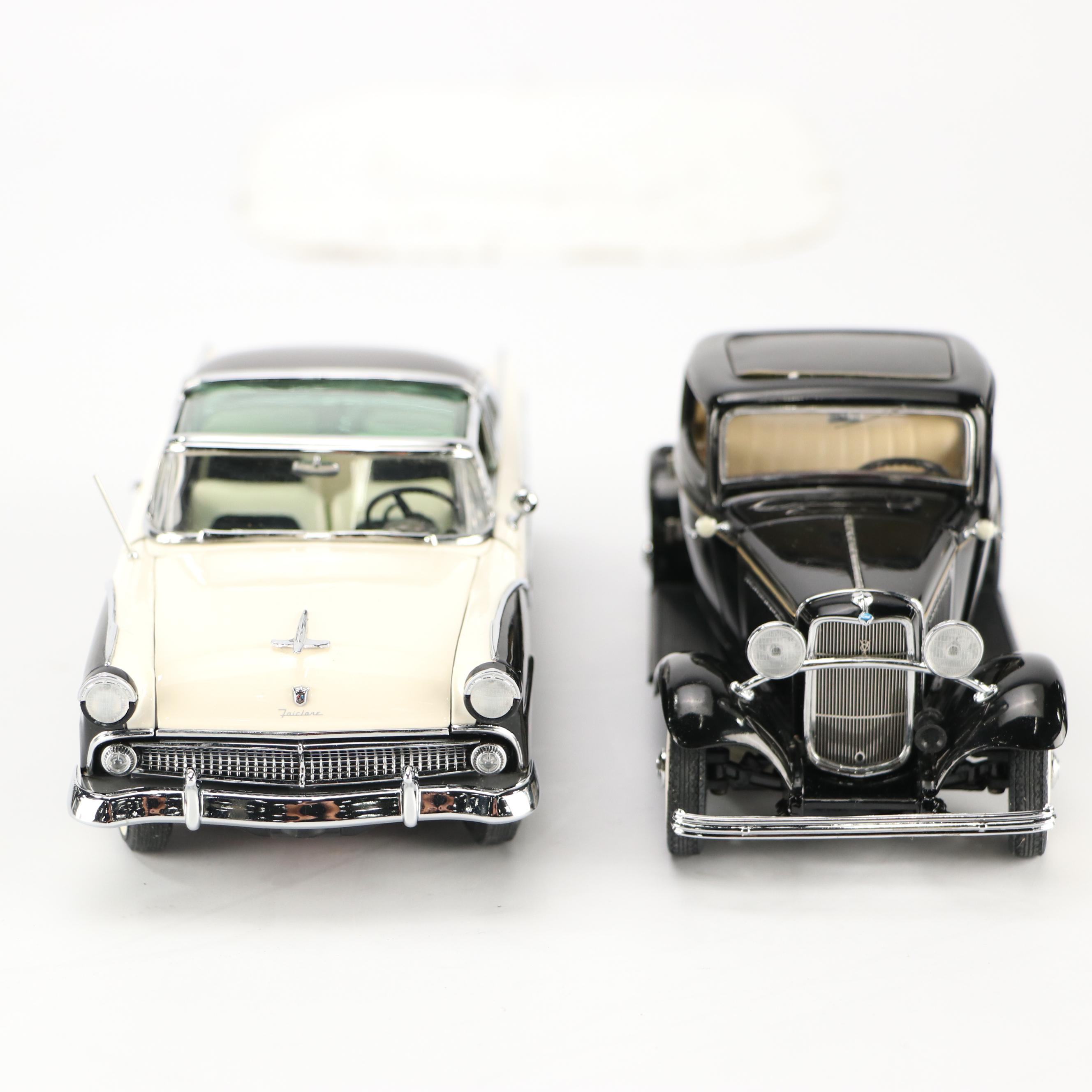 Franklin Mint Precision Model 1957 Ford Skyliner and Other Classic Model Cars