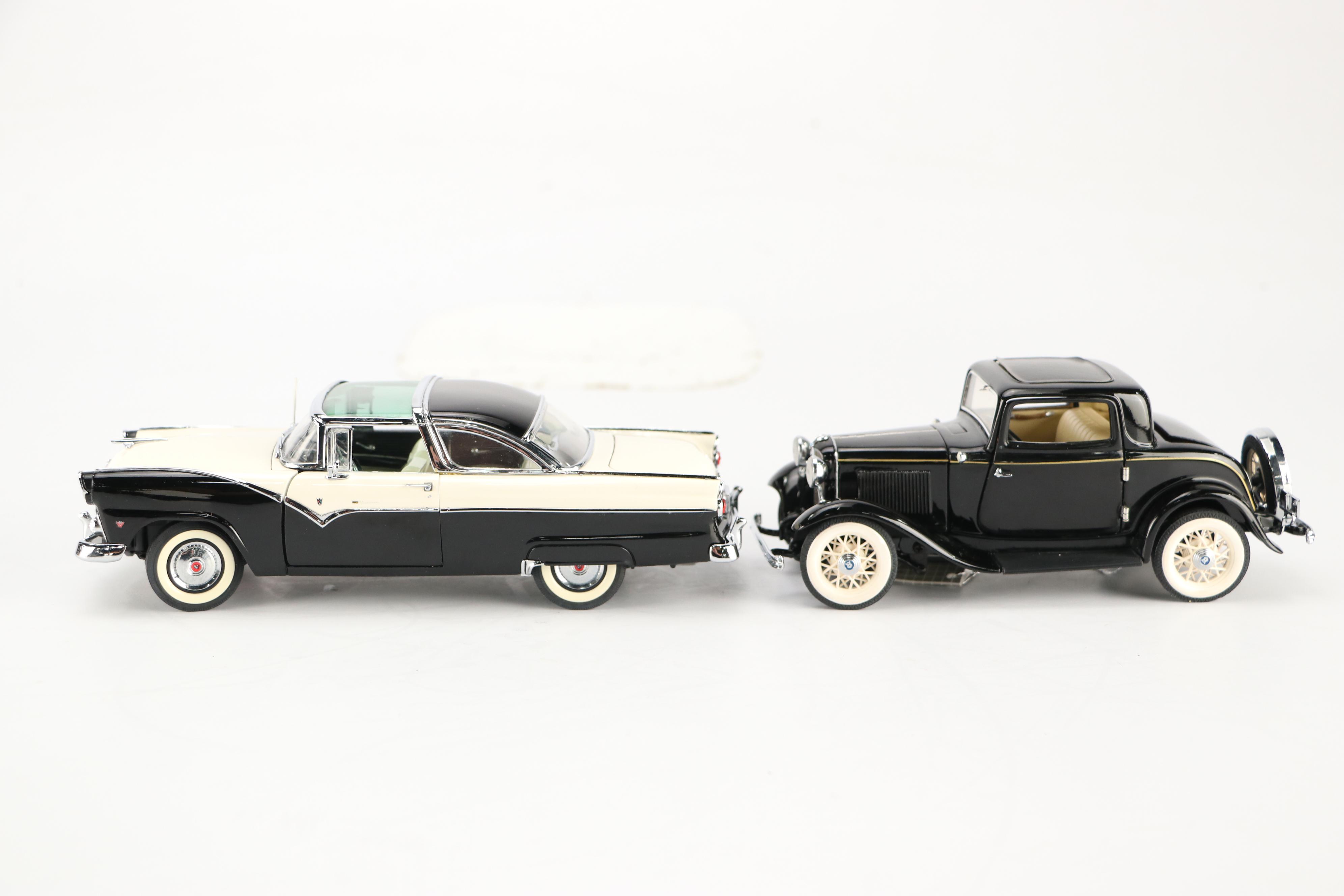 Franklin Mint Precision Model 1957 Ford Skyliner and Other Classic Model Cars
