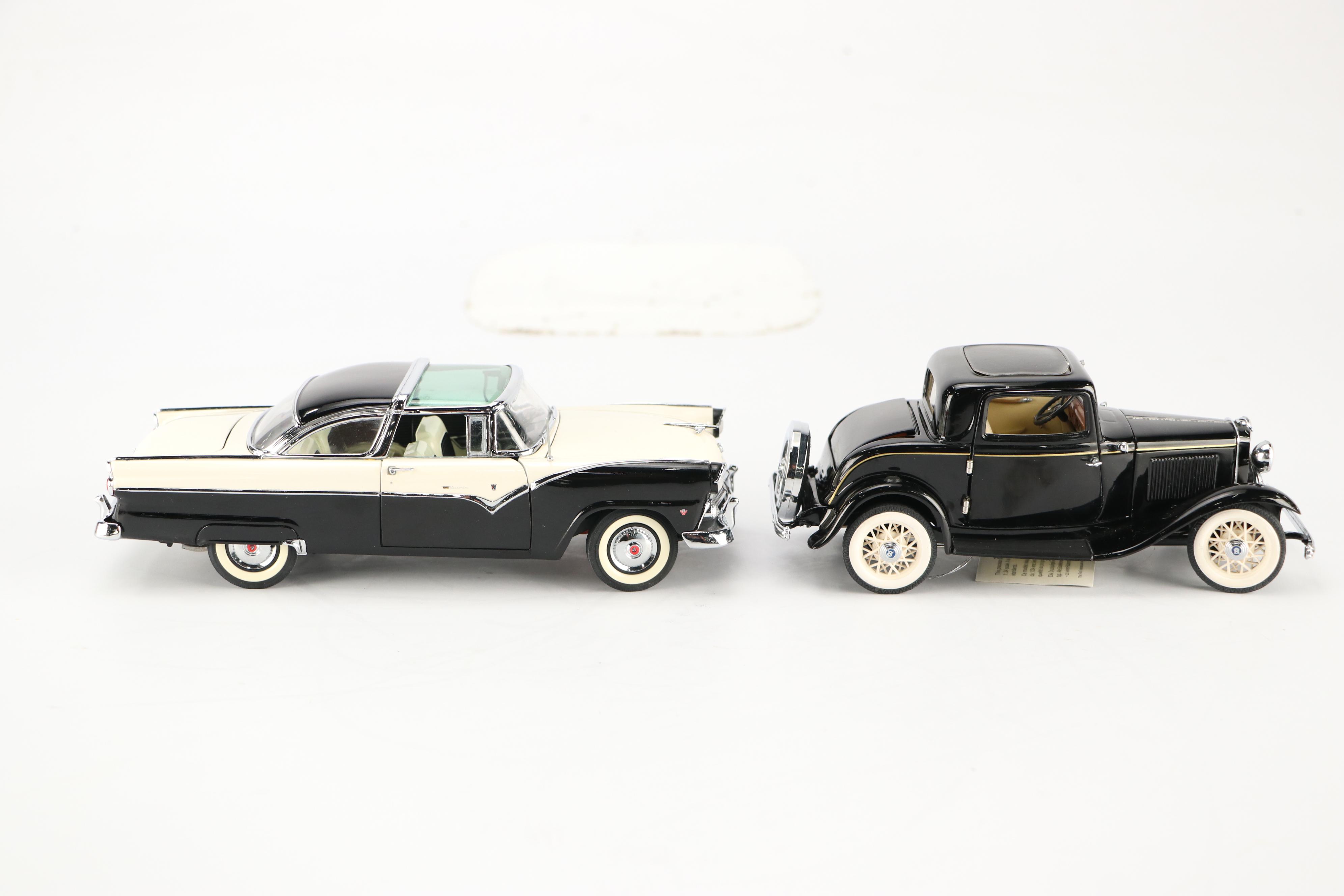 Franklin Mint Precision Model 1957 Ford Skyliner and Other Classic Model Cars