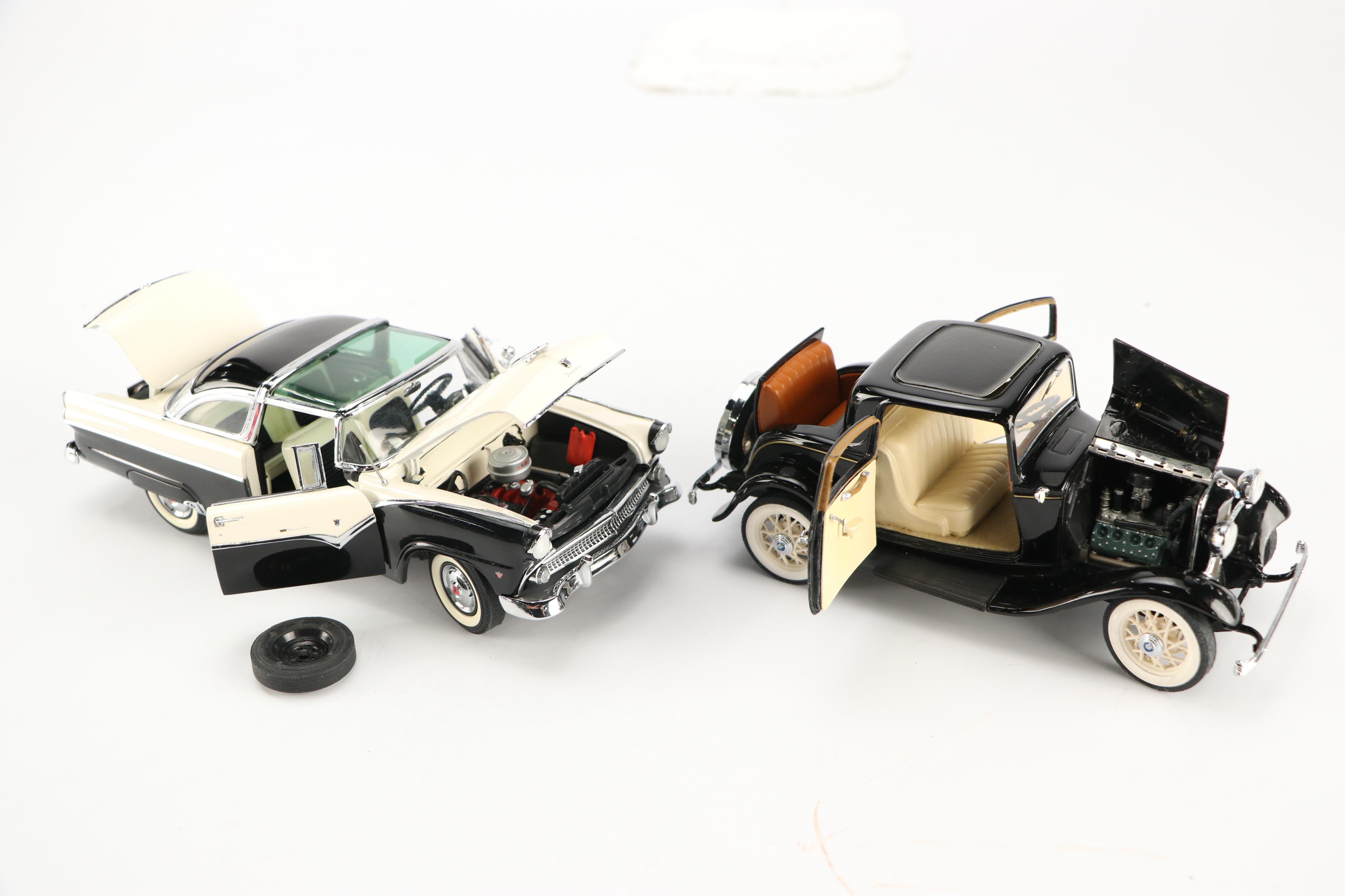 Franklin Mint Precision Model 1957 Ford Skyliner and Other Classic Model Cars