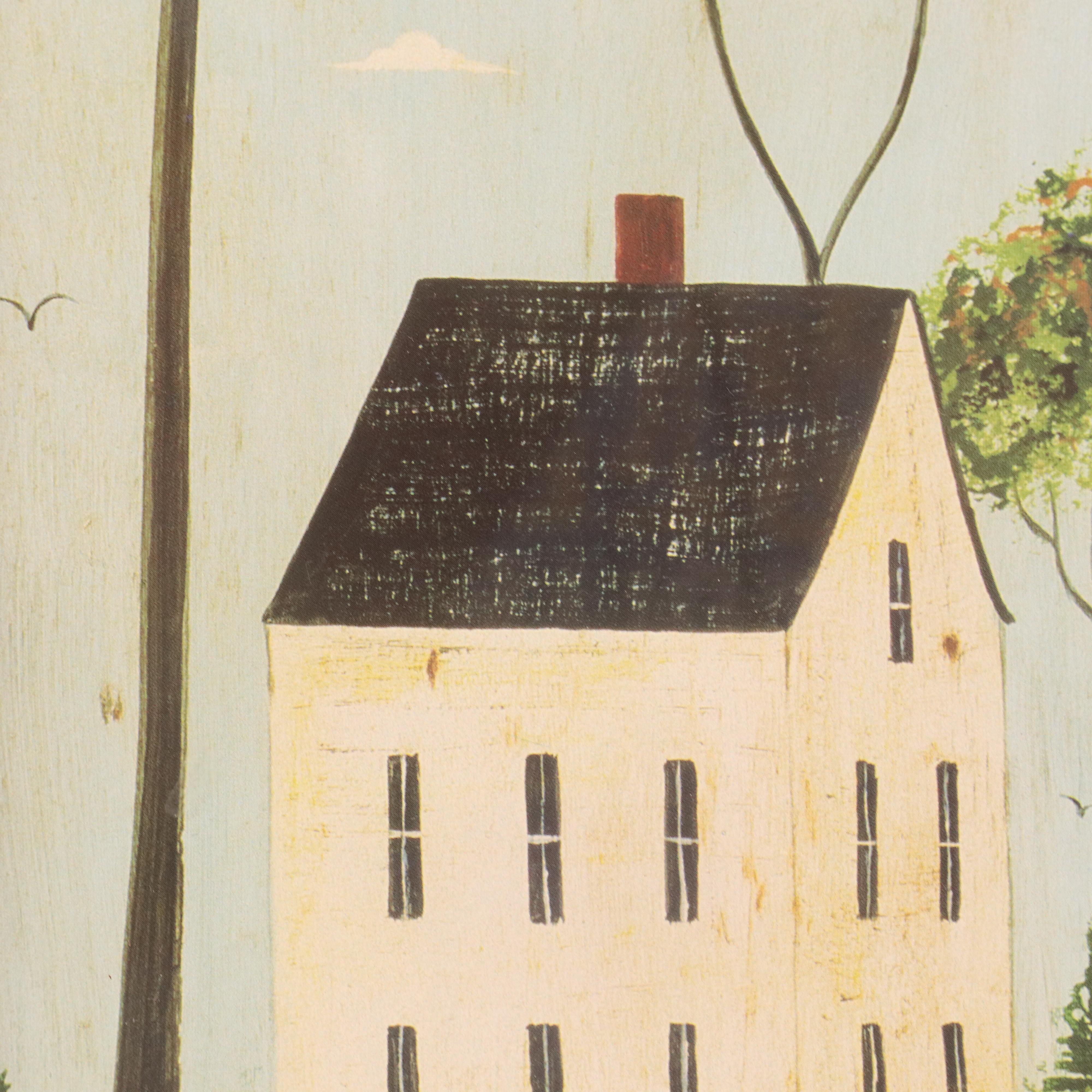 Folk Art Offset Lithographs After Warren Kimble