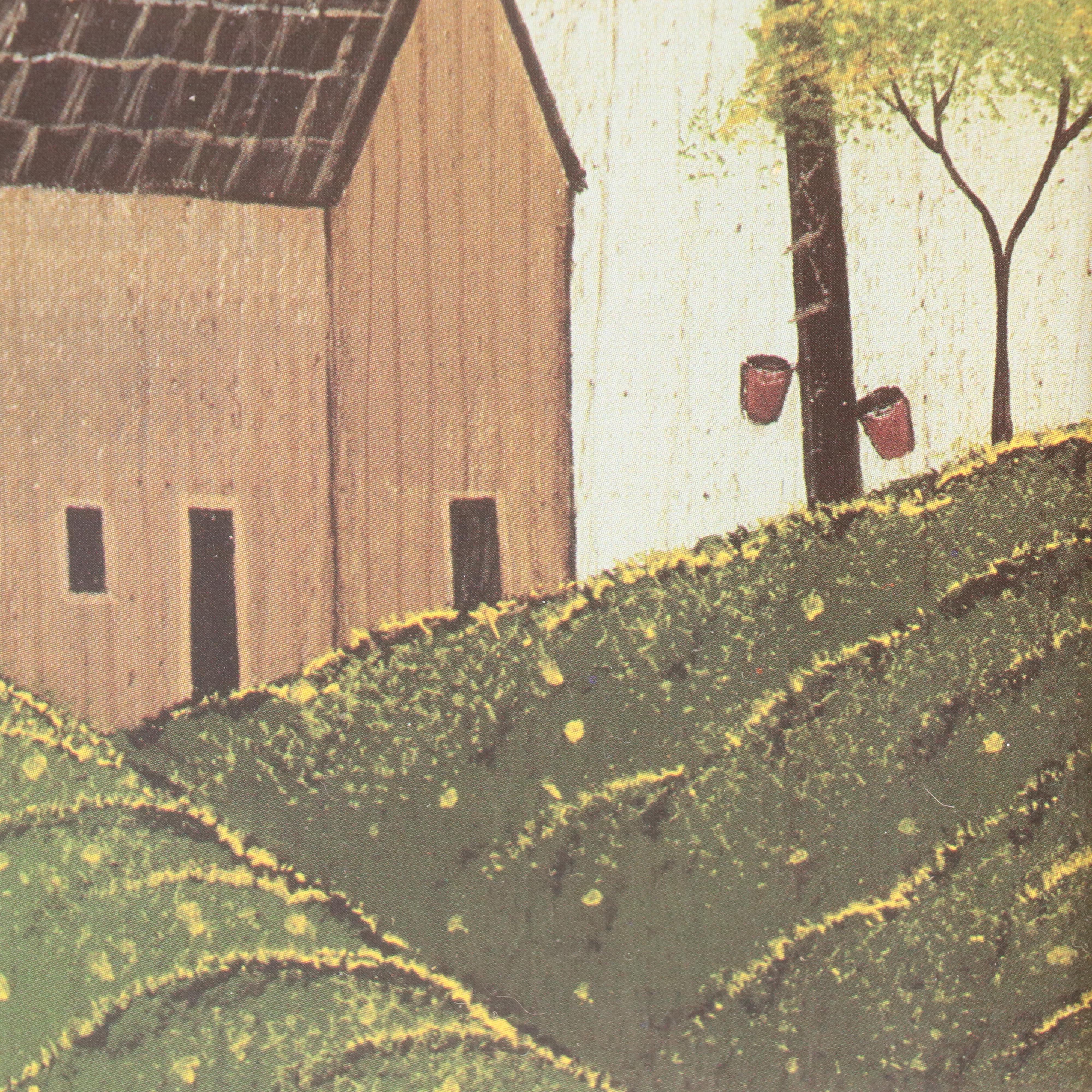 Folk Art Offset Lithographs After Warren Kimble