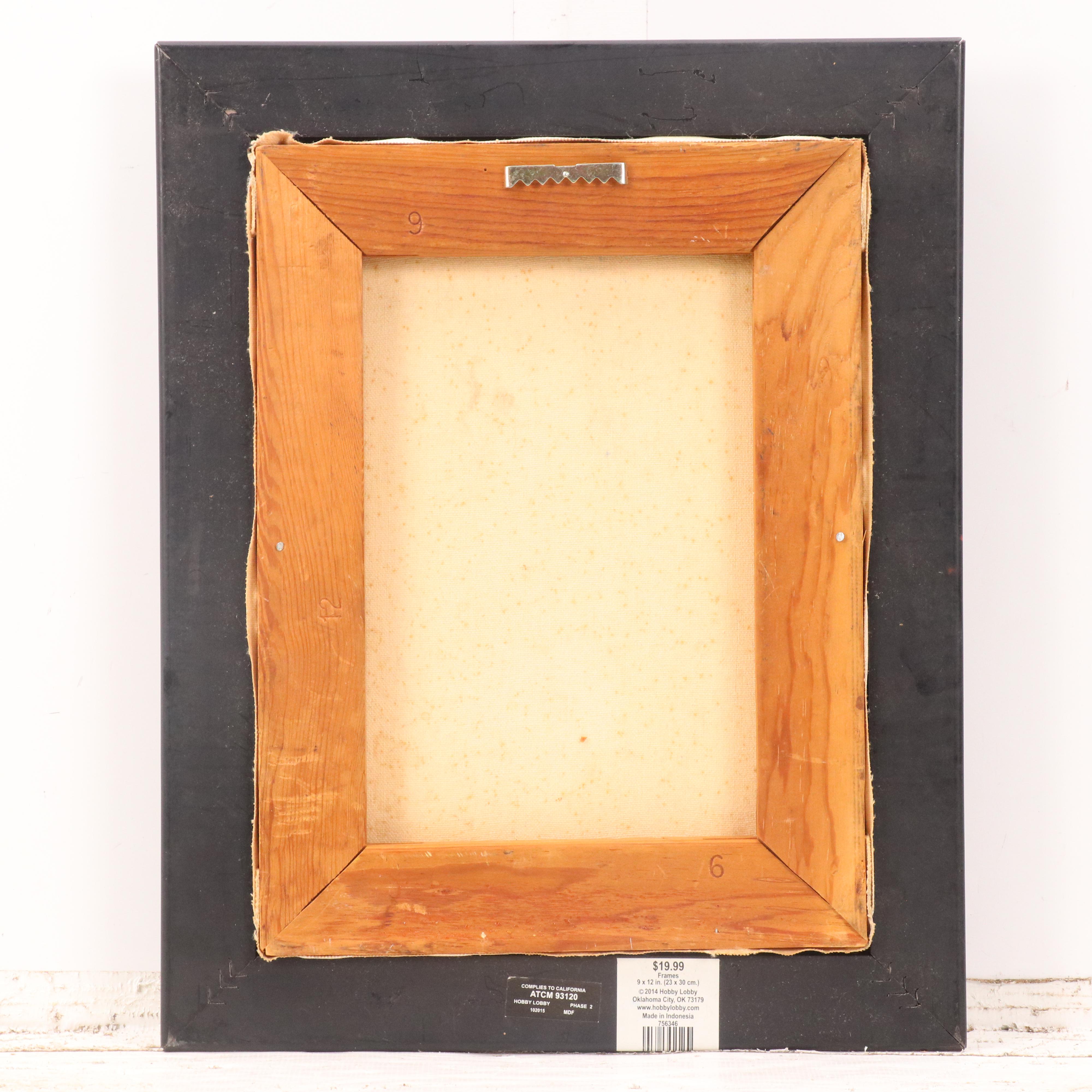 Urban Cityscape Acrylic Painting