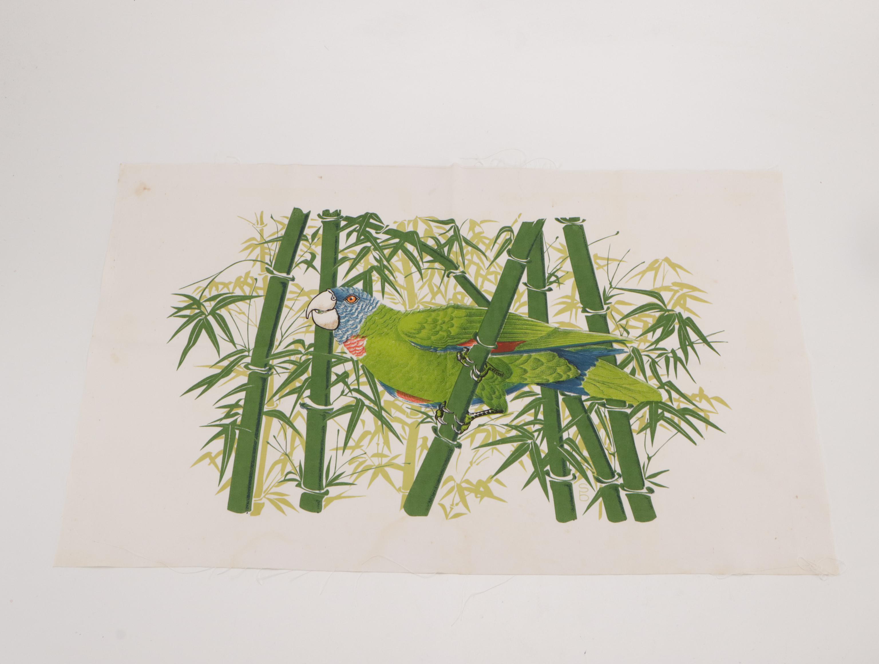 Bagshaws of St. Lucia Silk Screen Textile Totes, Pillow Covers, and Remnants