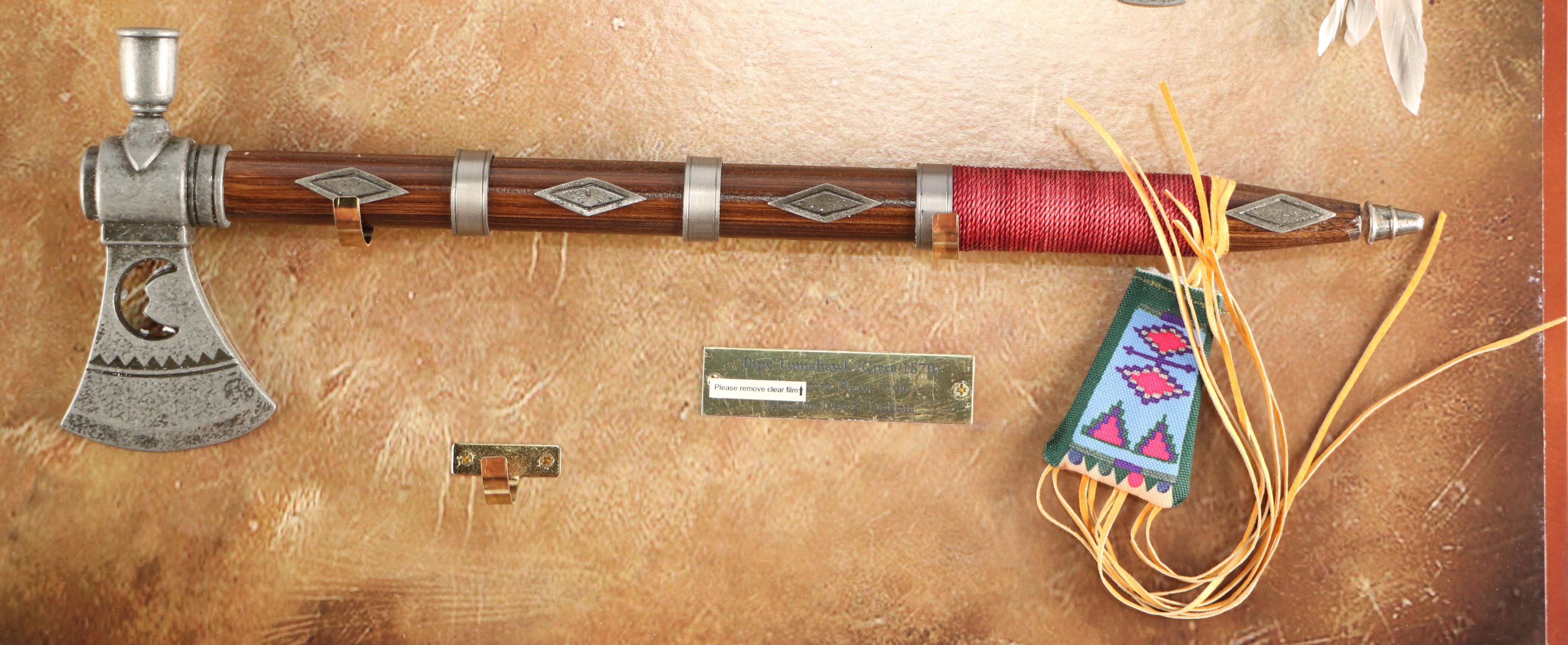 Native American Style Replica Pipe Tomahawks