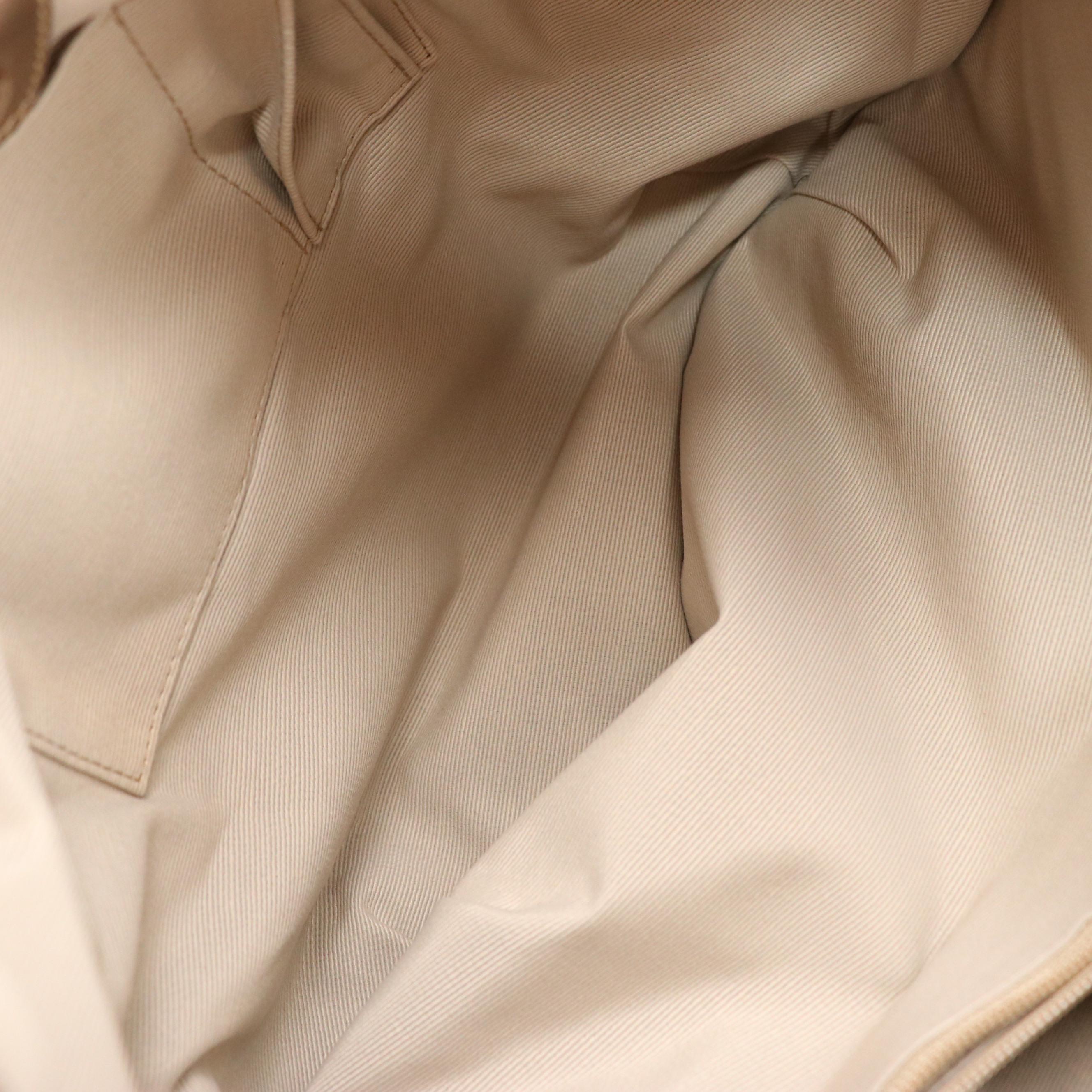 Salvatore Ferragamo Vara Bow Double Pocket Satchel in Metallic Gold Leather