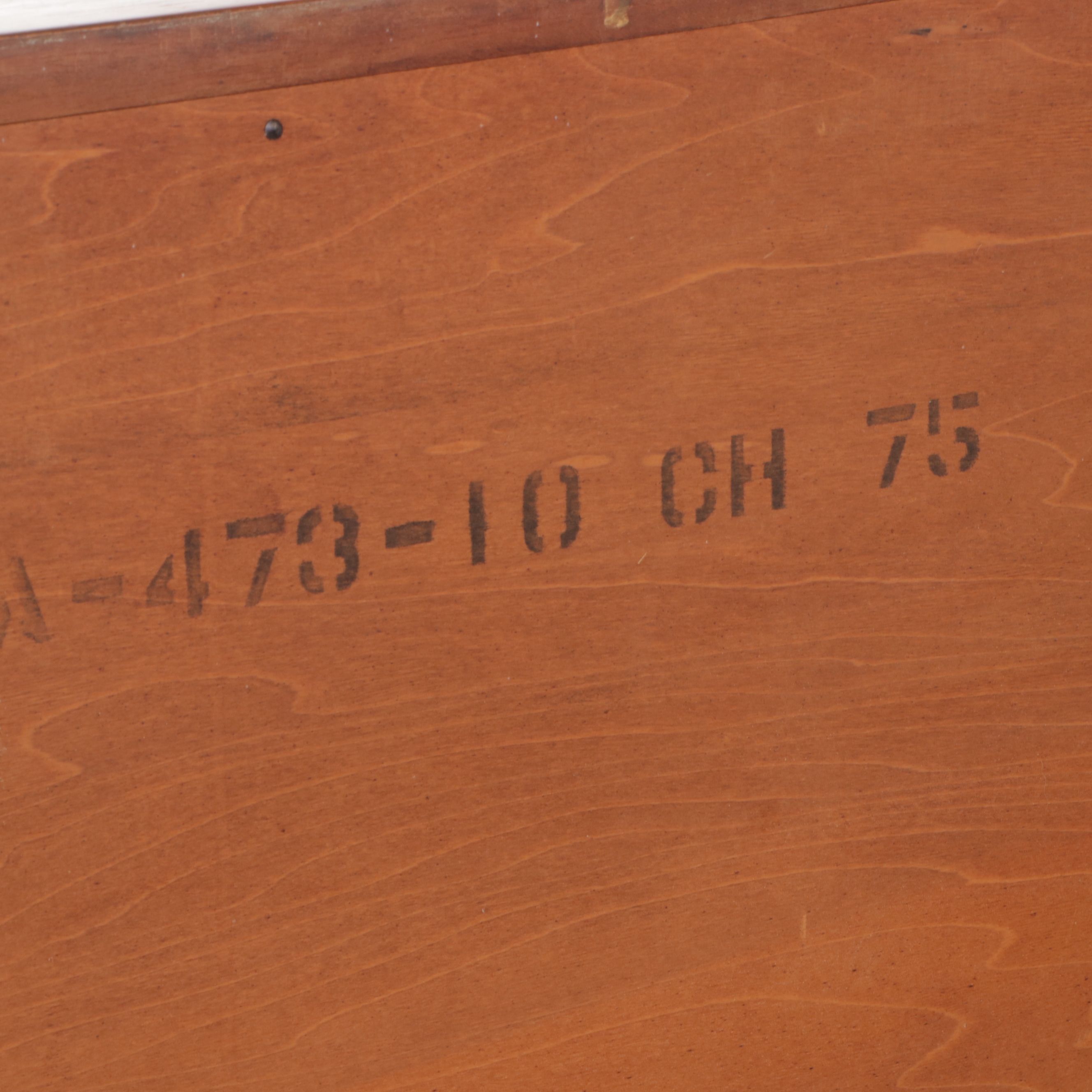 Mid Century Modern Mahogany Nightstand, Dresser and Tall Chest