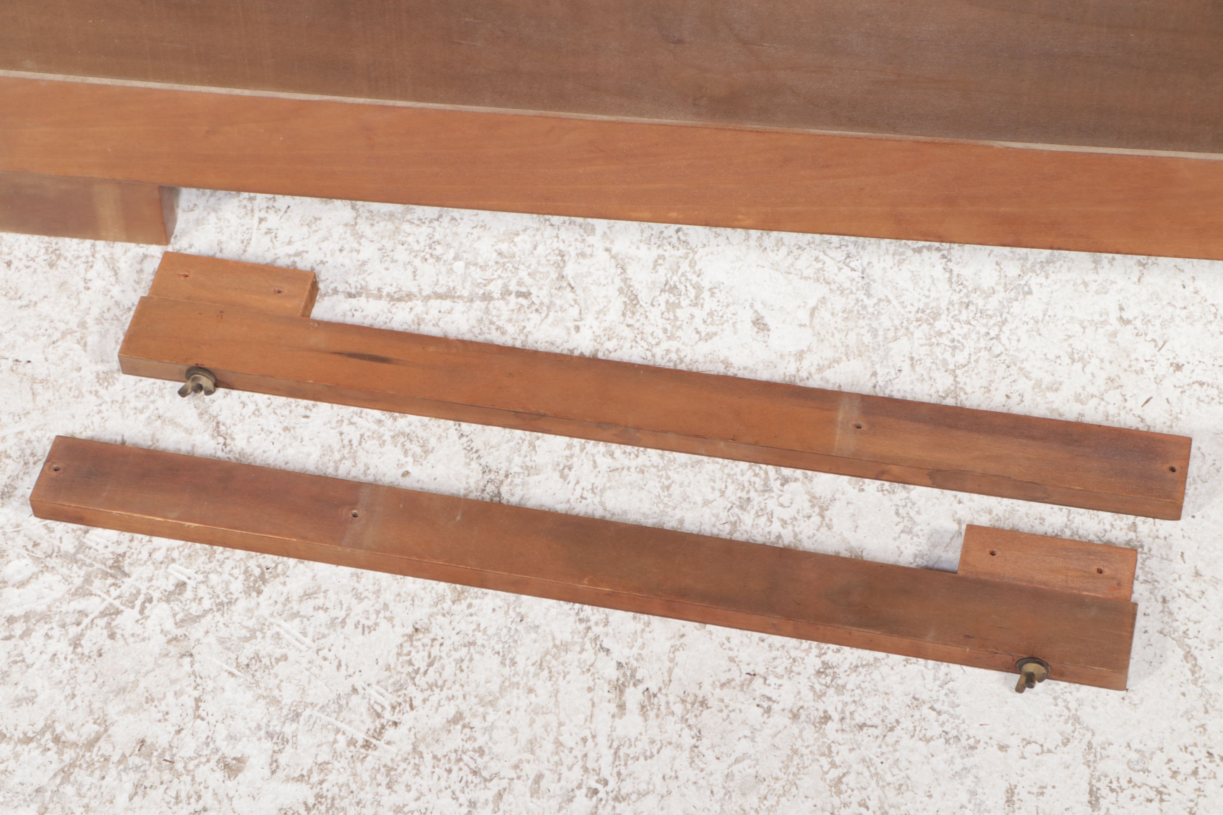 Mid Century Modern Mahogany Nightstand, Dresser and Tall Chest