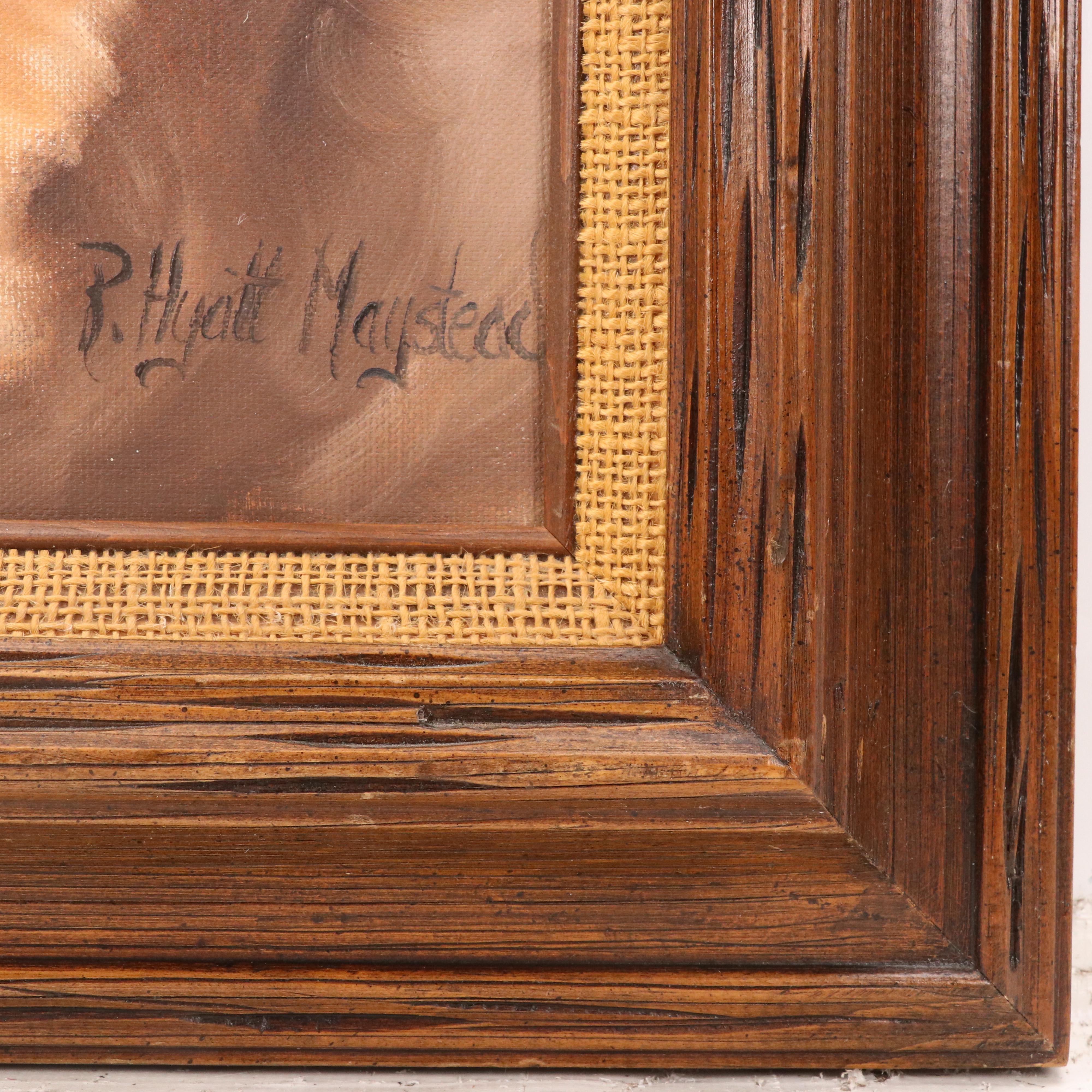 Ruth Hyatt Maystead Dog Portrait Oil Painting