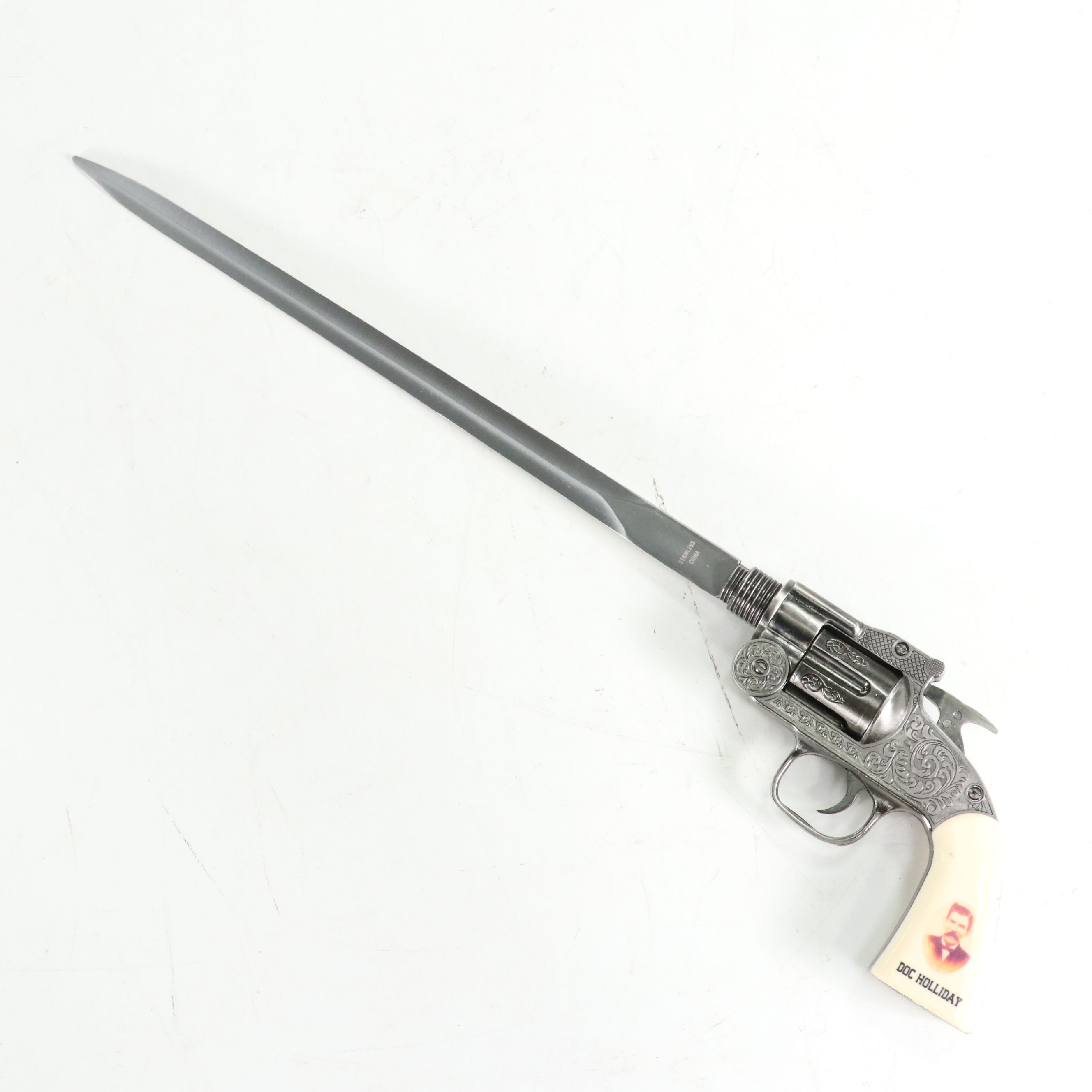 "Doc Holliday" Pistol-Handled Sword Cane