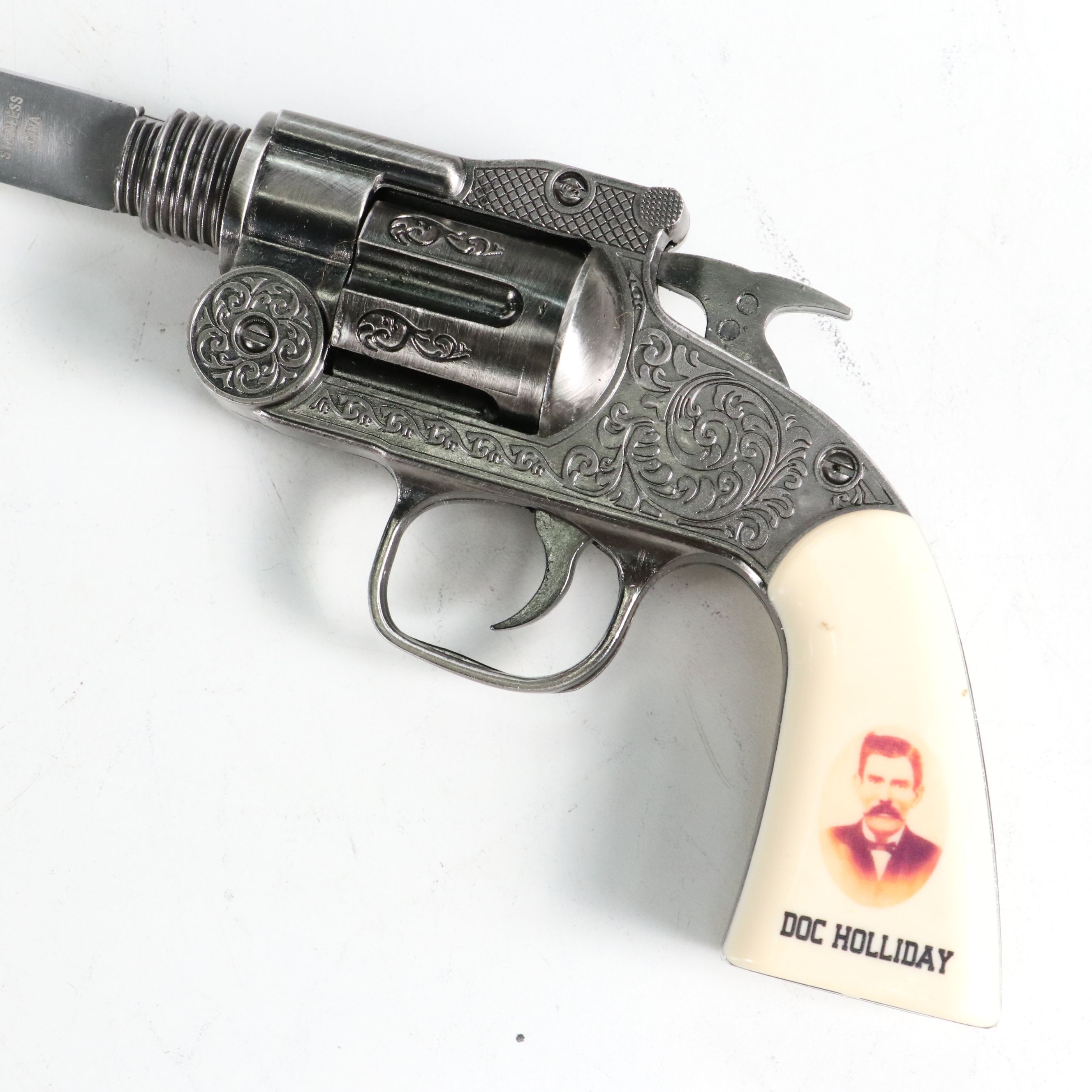 "Doc Holliday" Pistol-Handled Sword Cane