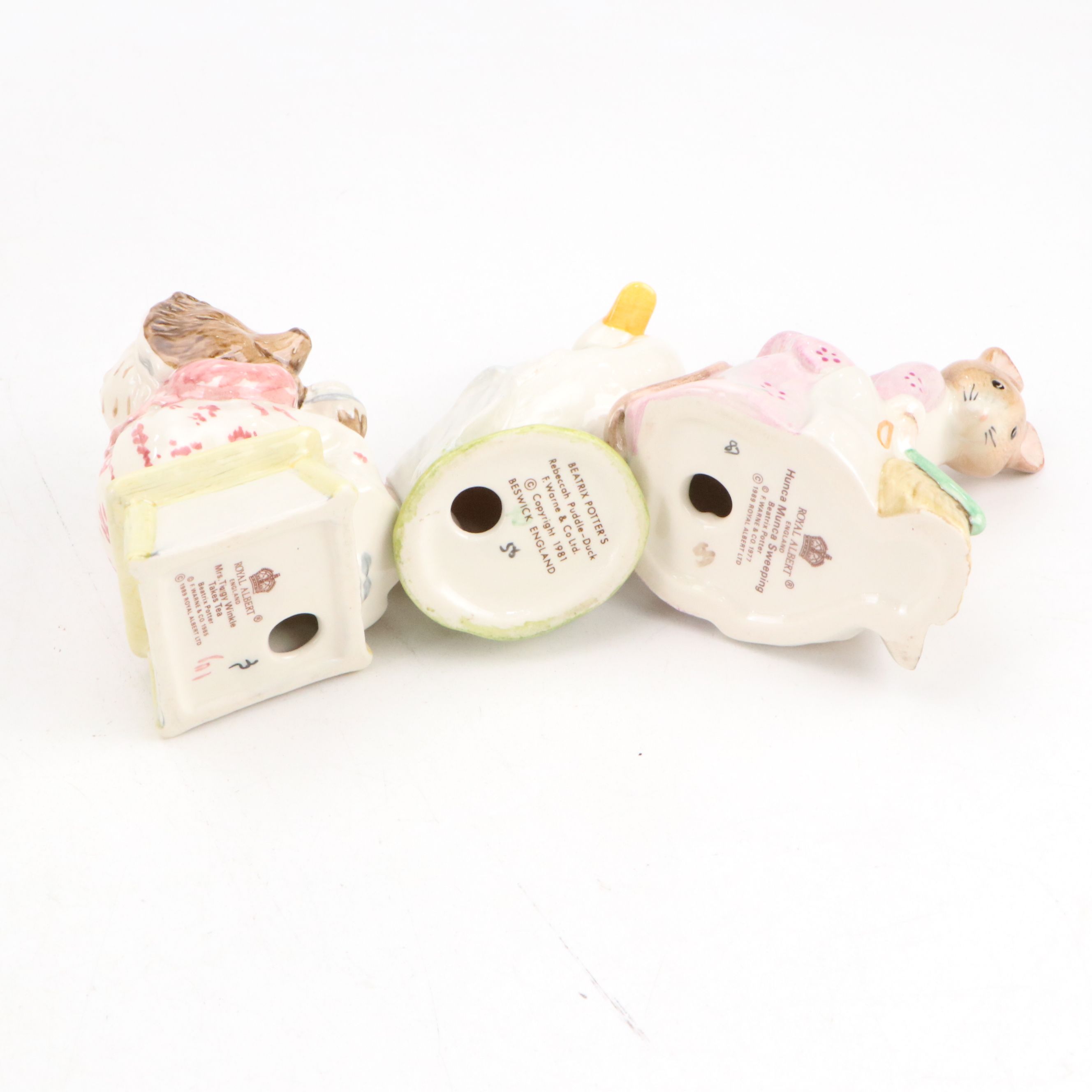 Beswick Peter Rabbit and Other Beatrix Potter Characters Figurines