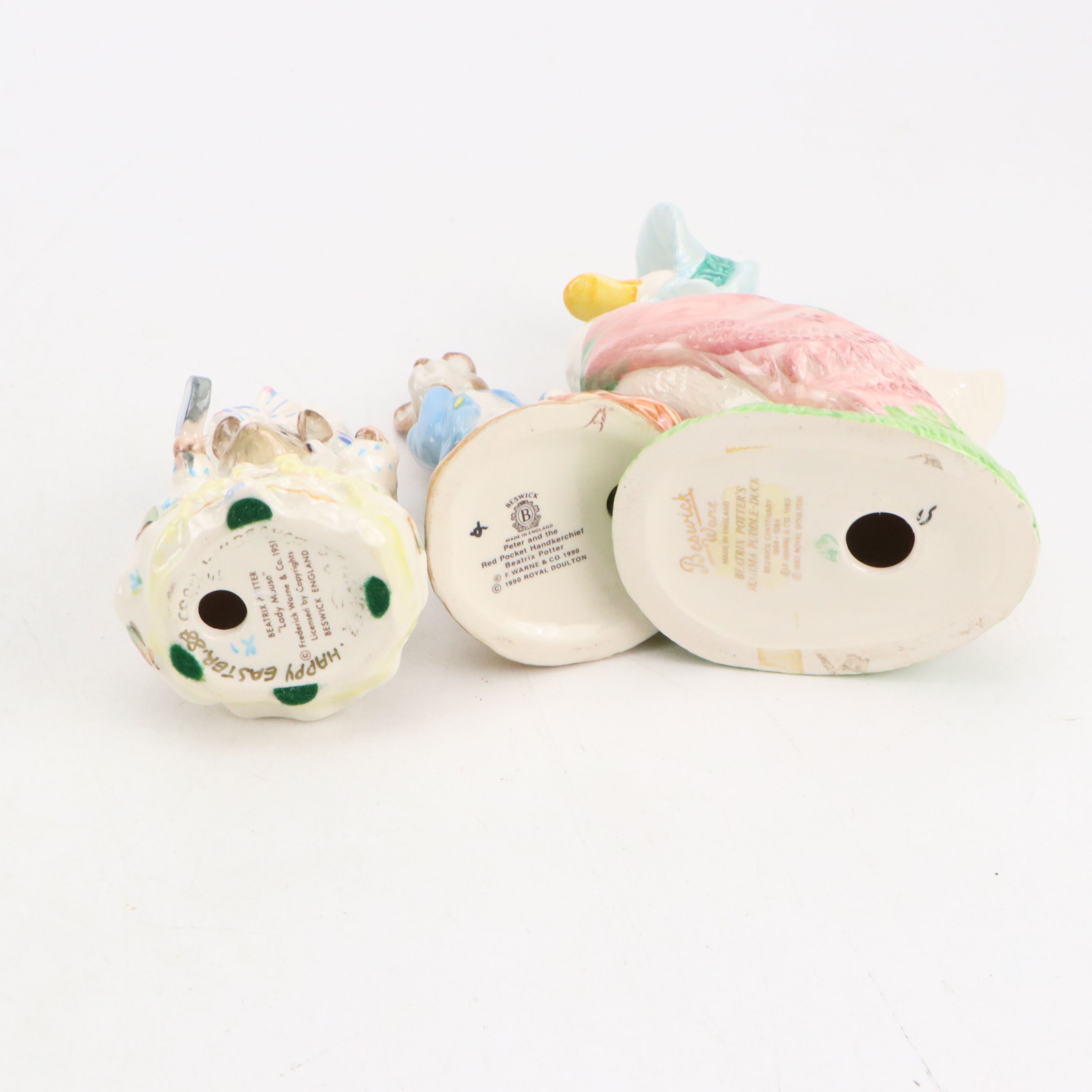 Beswick Peter Rabbit and Other Beatrix Potter Characters Figurines